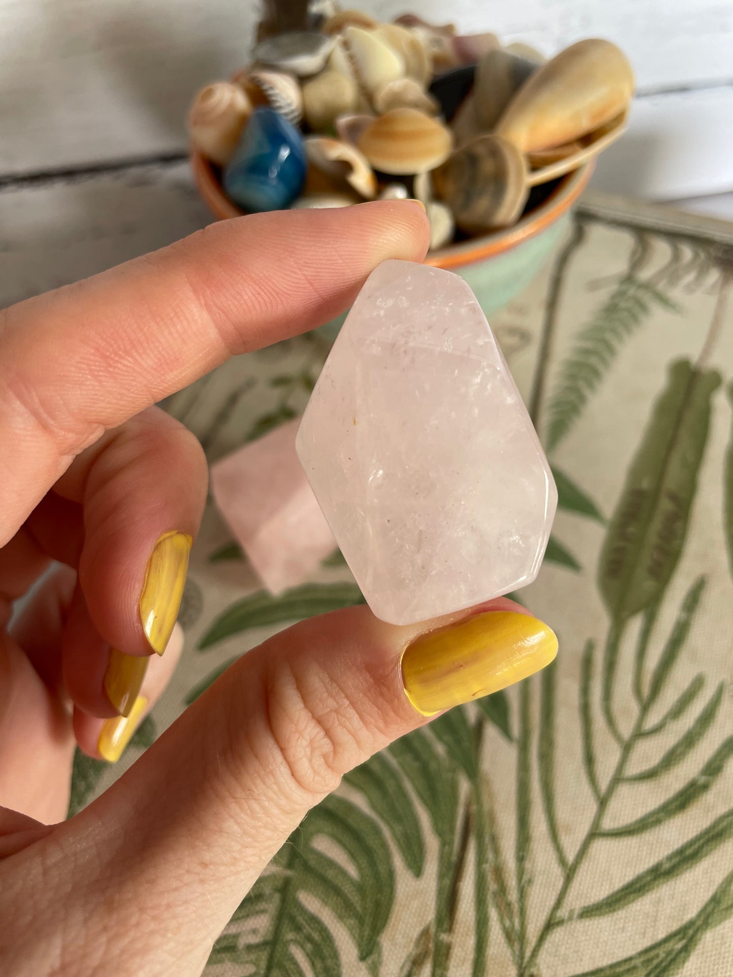 Rose Quartz Polished Freeform