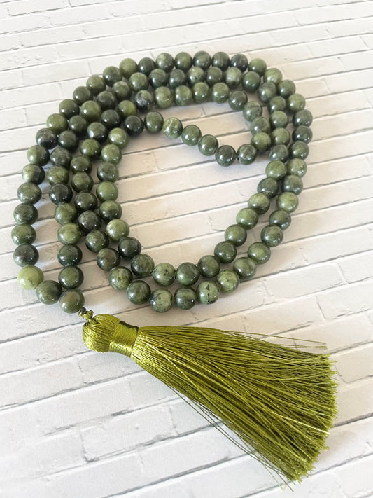 Canadian Jade ~ Mala/Prayer Beads