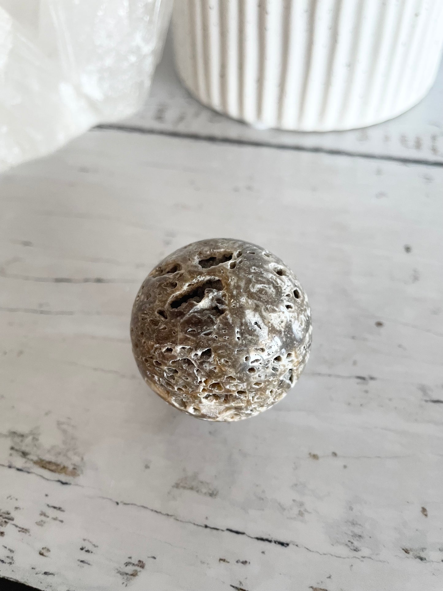 Sphalerite Sphere includes holder