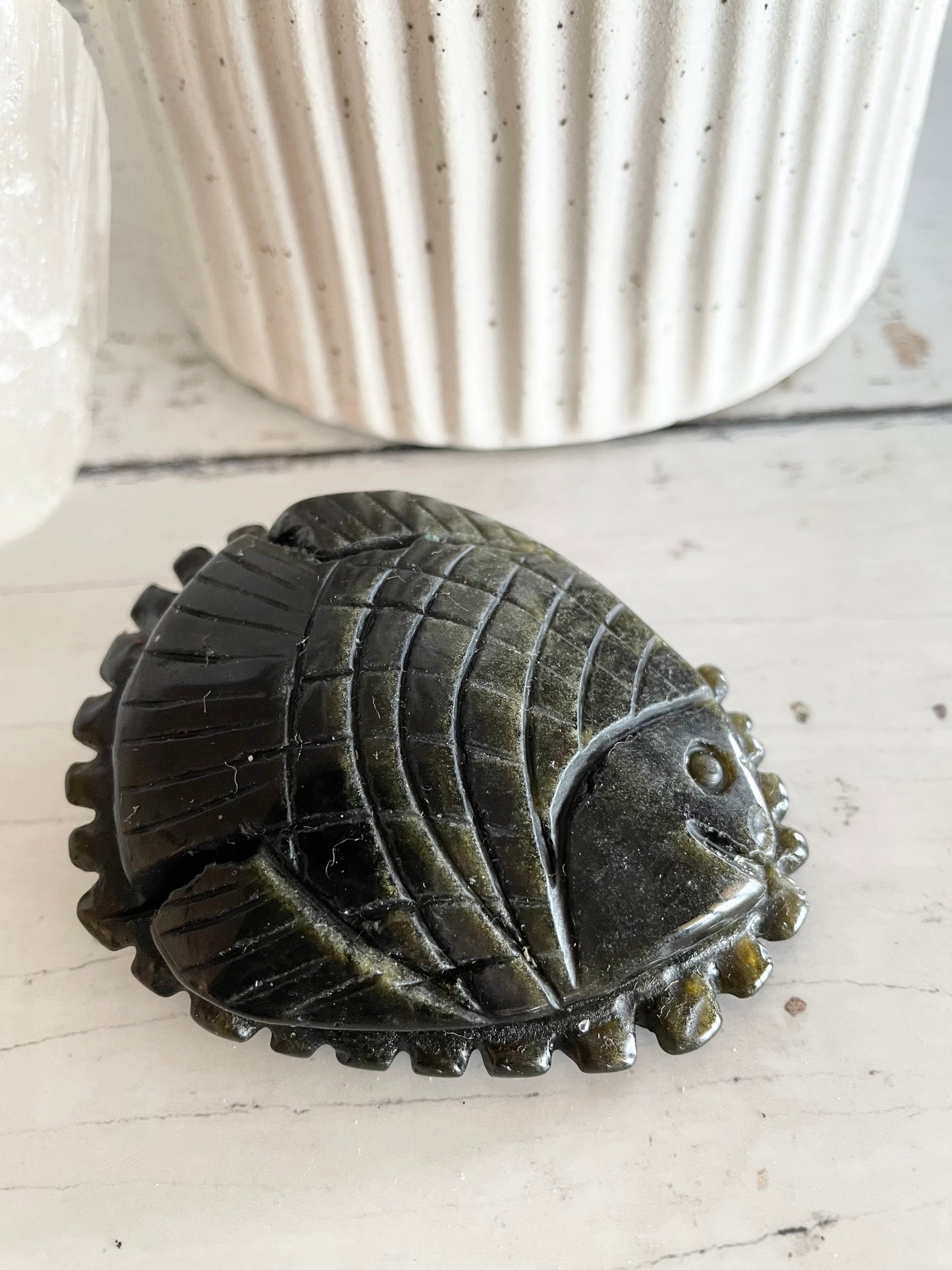 Black Obsidian Fish