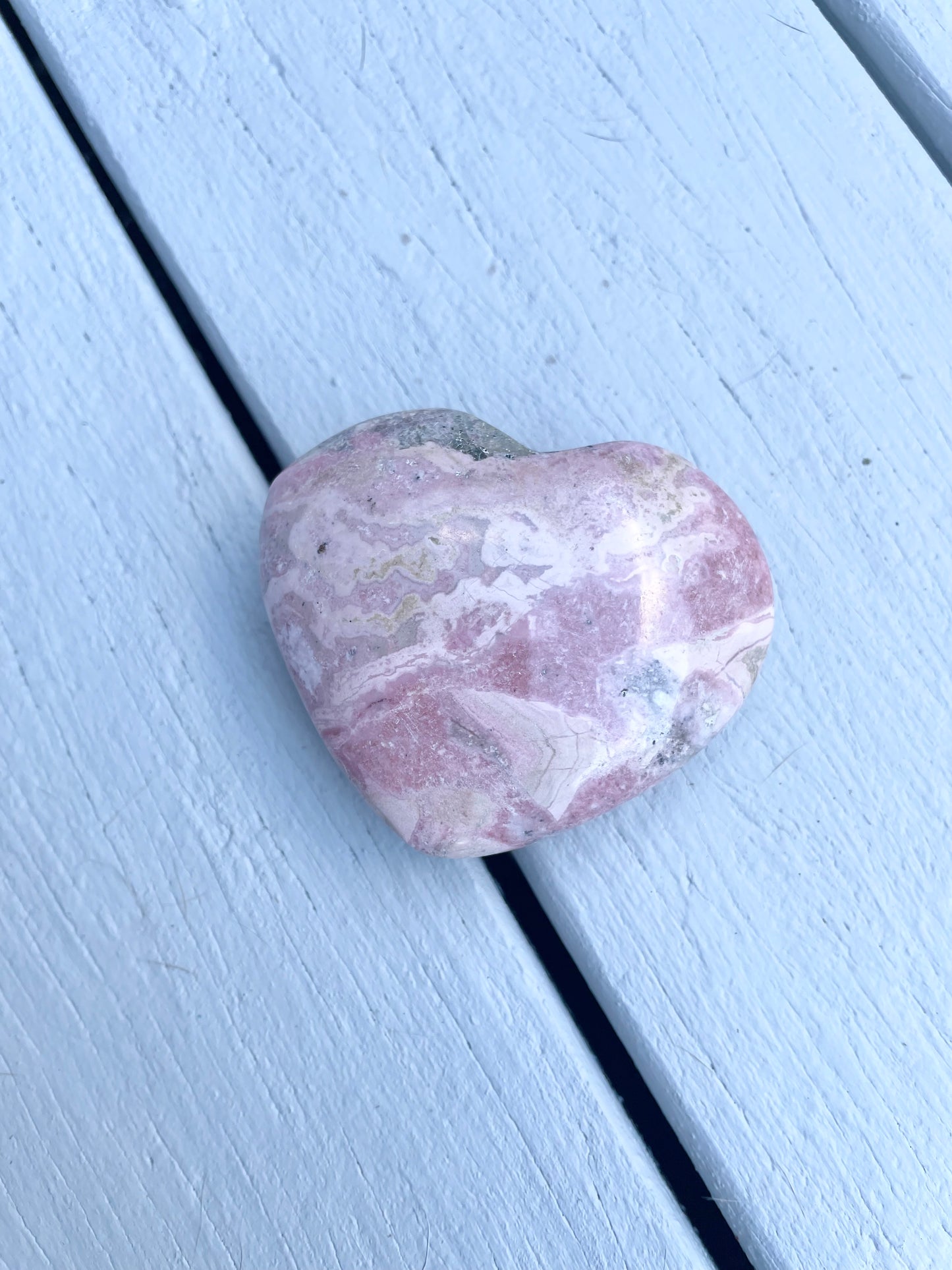 Rhodonite Heart - Peru