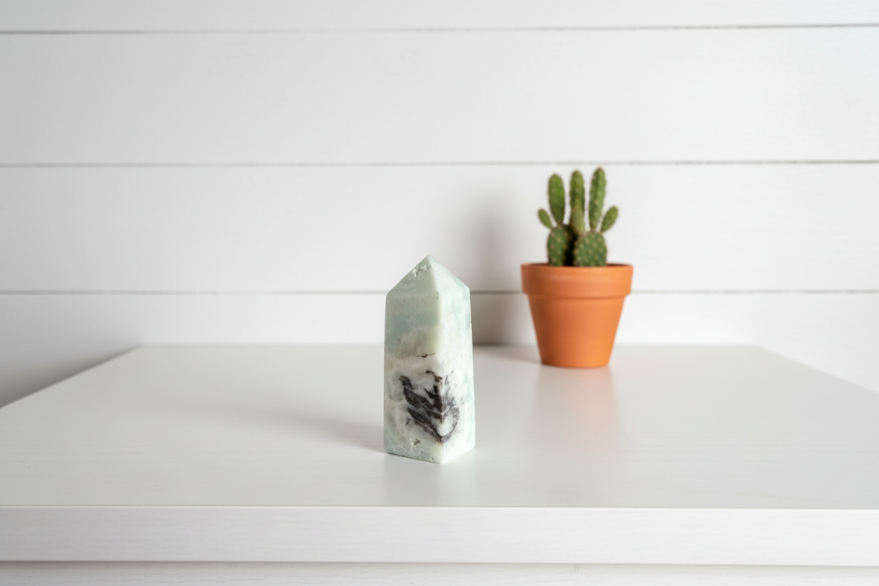 Caribbean Calcite Obelisk
