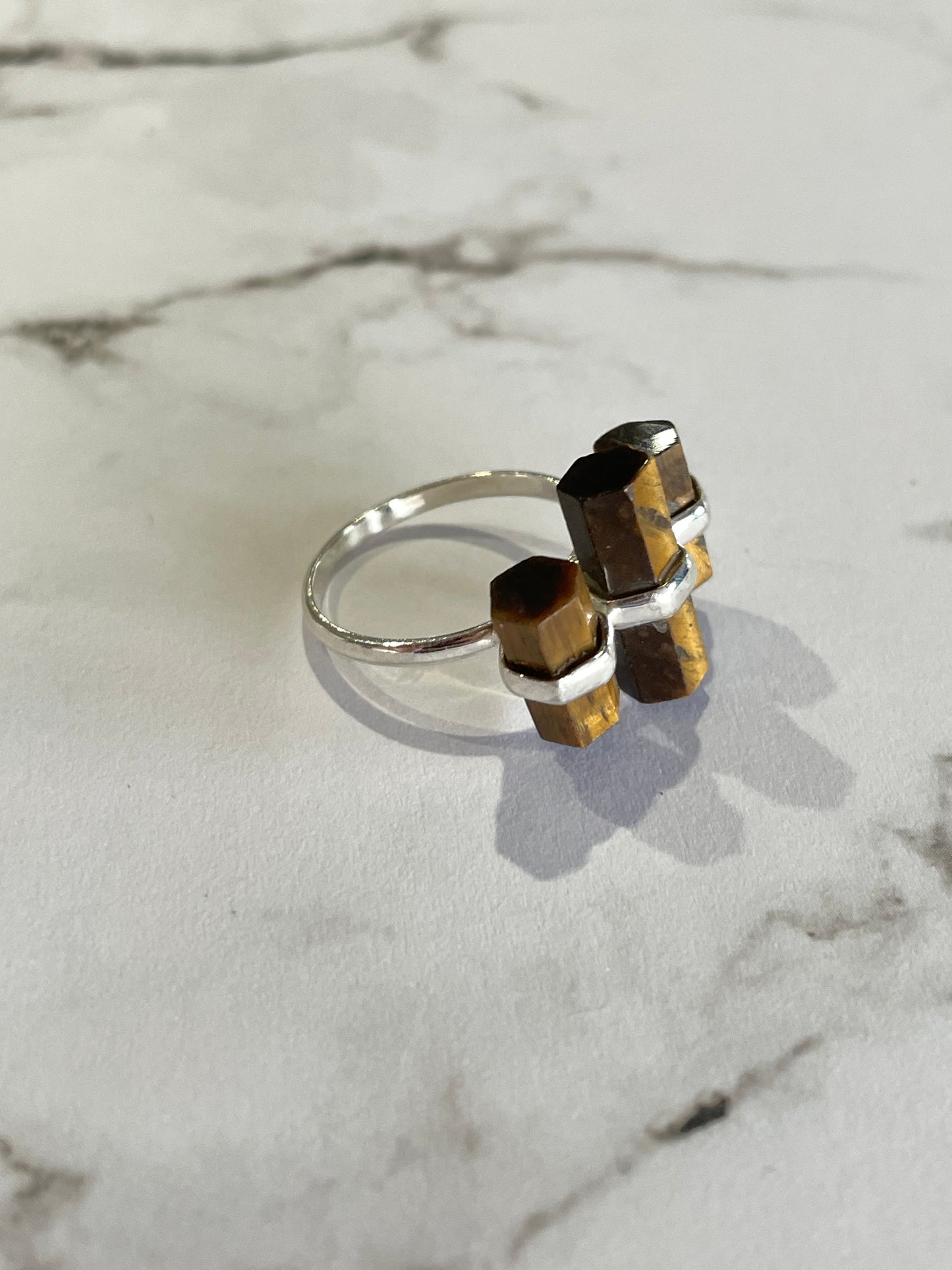 Tigers Eye Ring ~ size 7