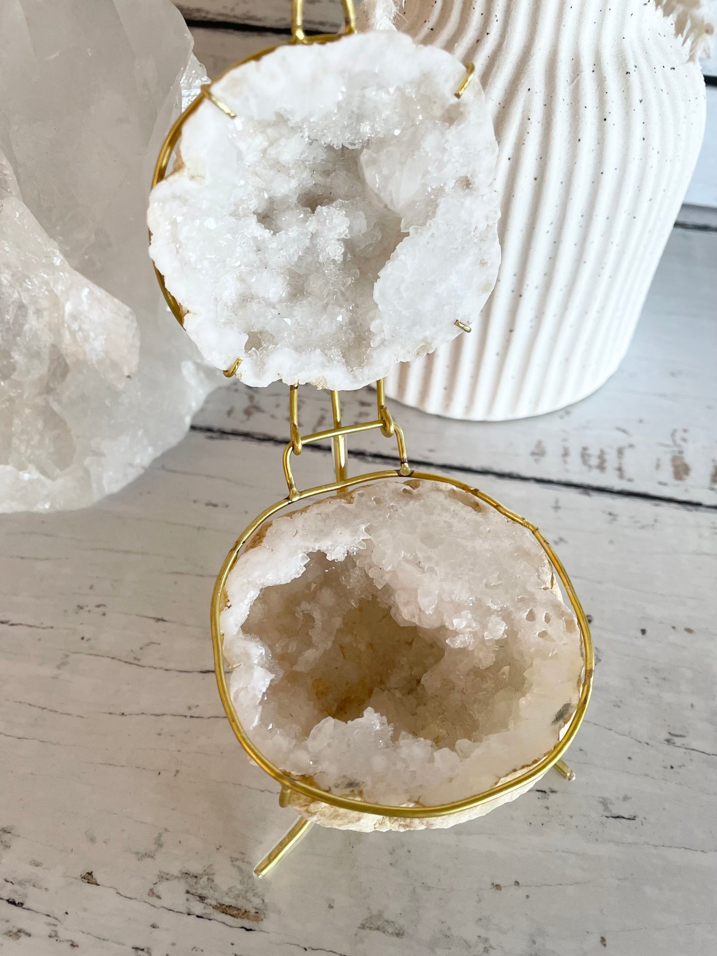 Quartz Geode Treasure Box