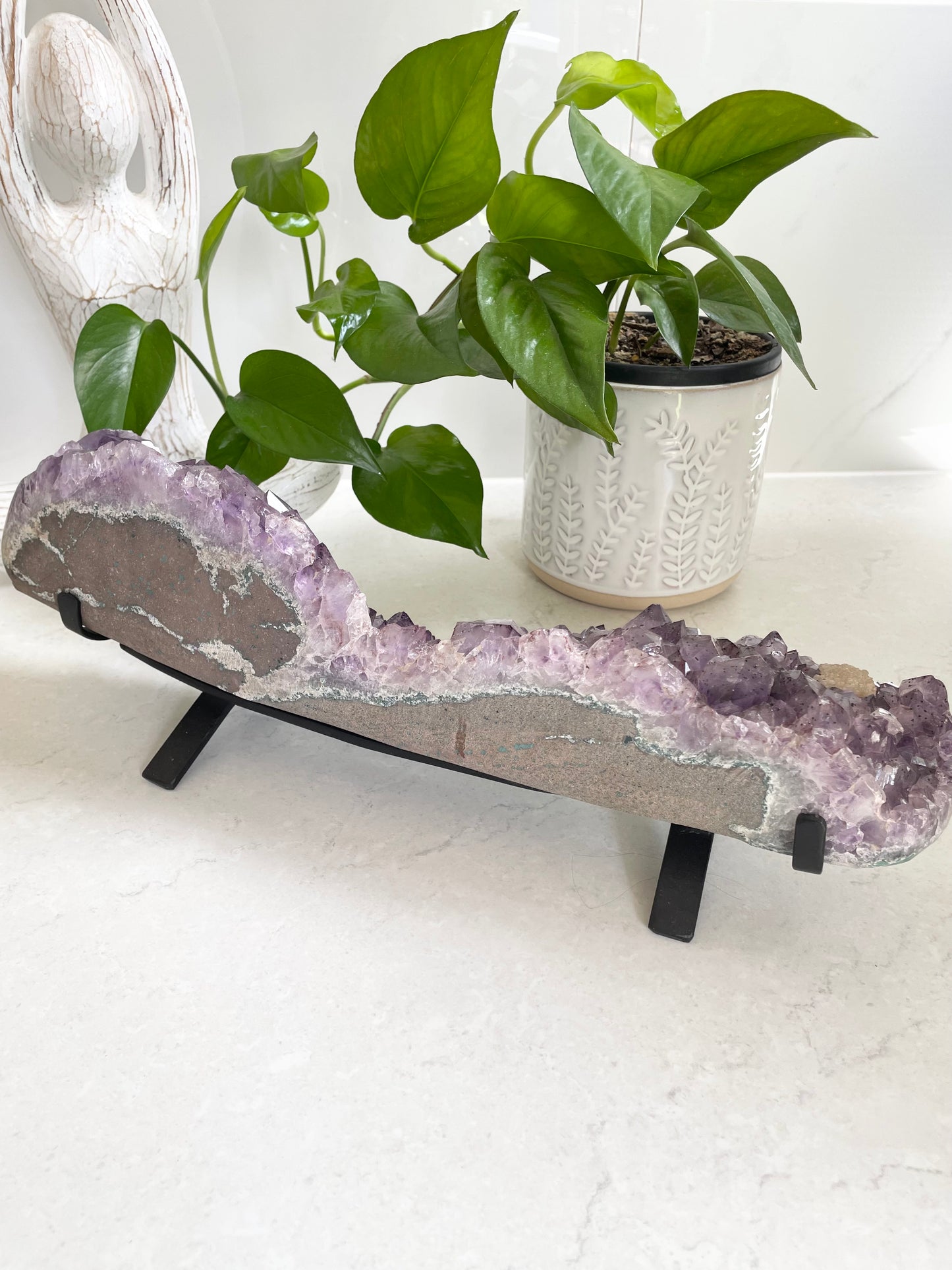 Amethyst Cluster Table Topper ~ 3.9kgs