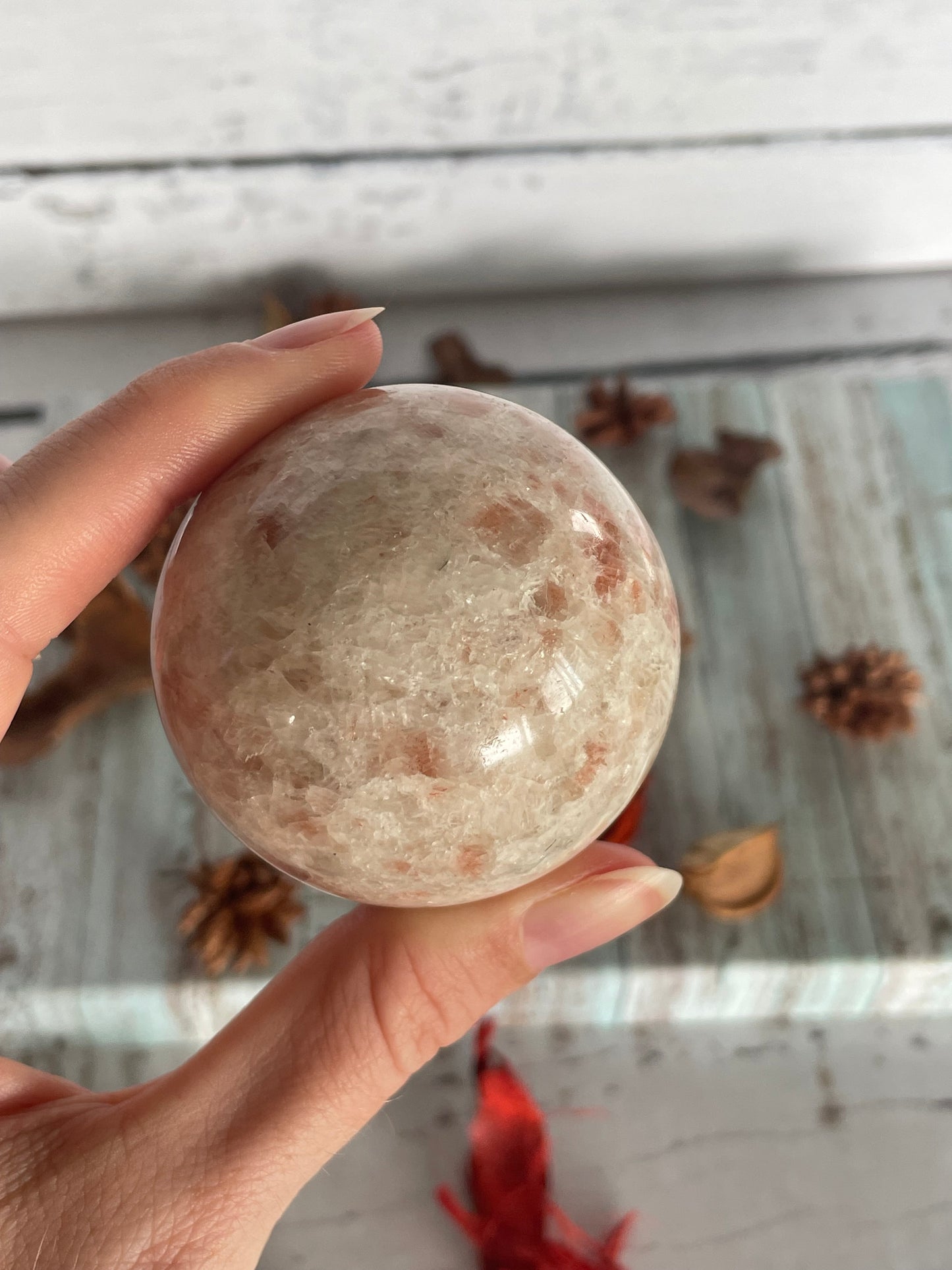 Sunstone Sphere Includes Holder