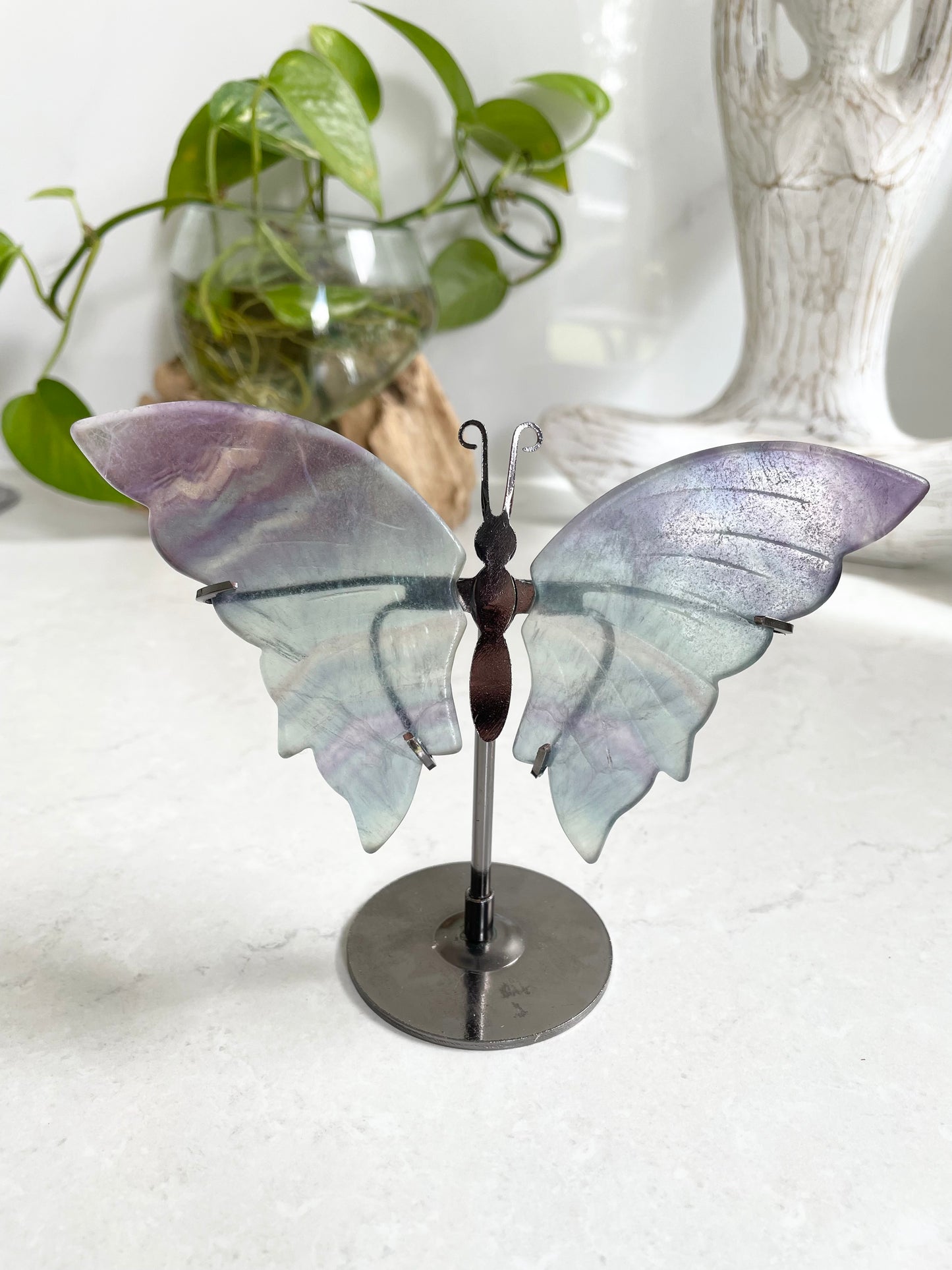Butterfly ~ Rainbow Fluorite