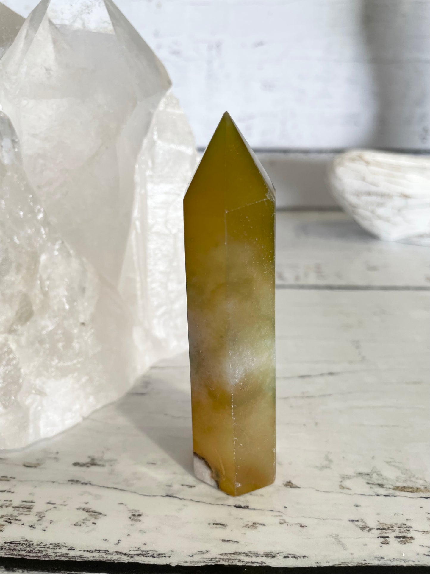 Green Flower Agate Generator