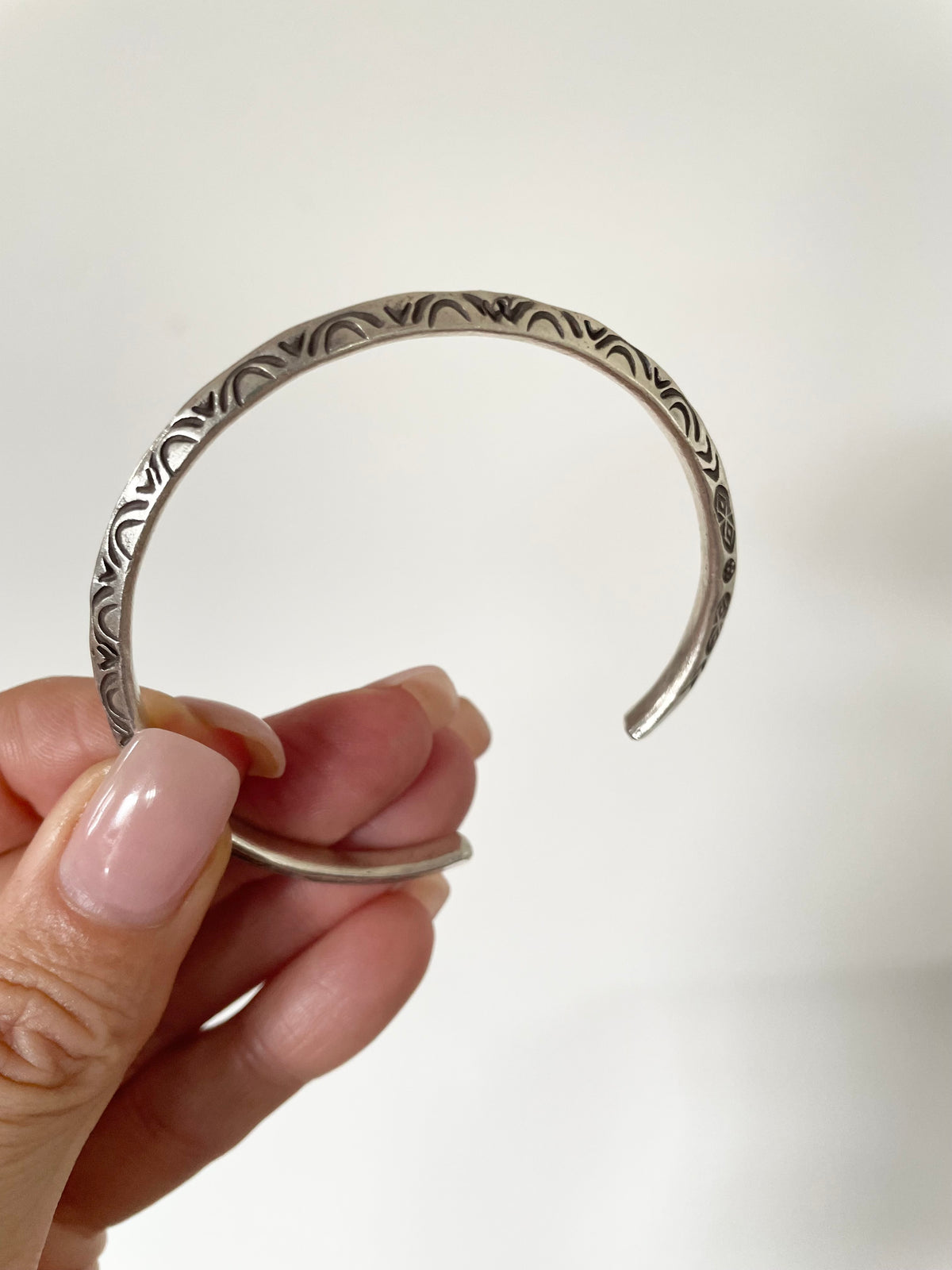Patina Tribal Silver cuff