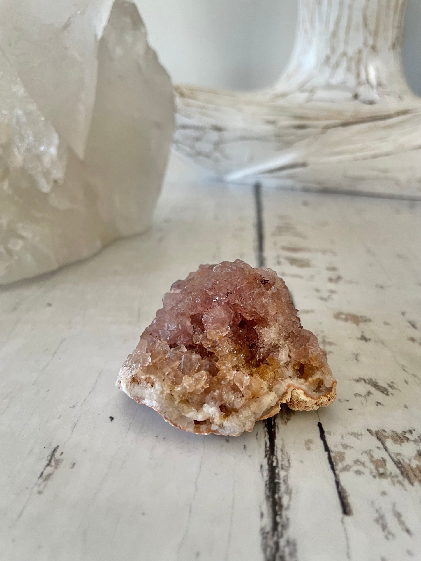 Pink Amethyst Cluster