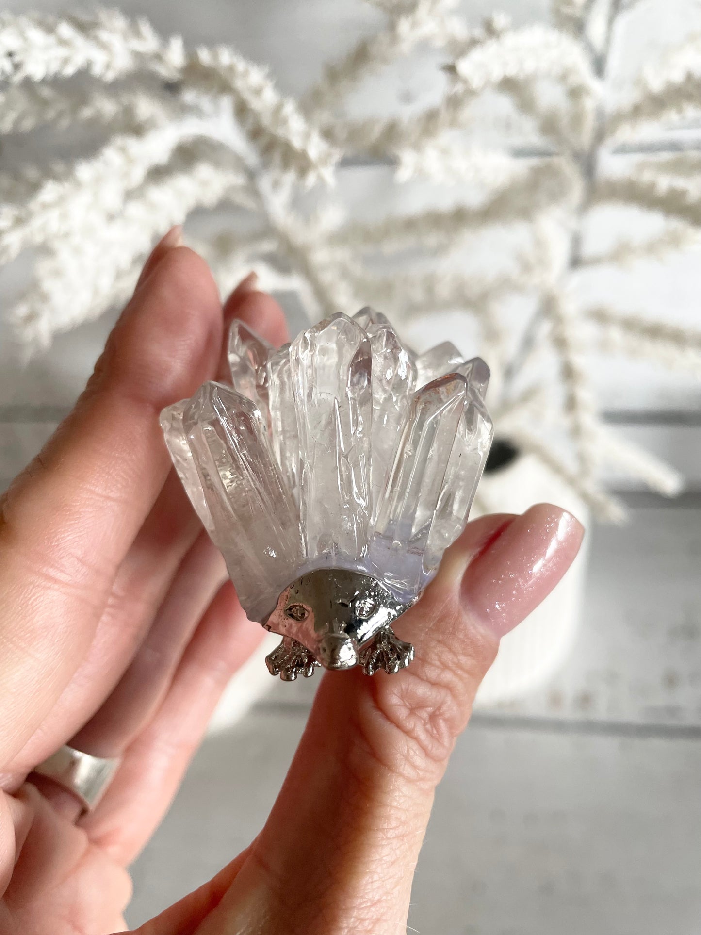 Quartz Cluster Hedgehog