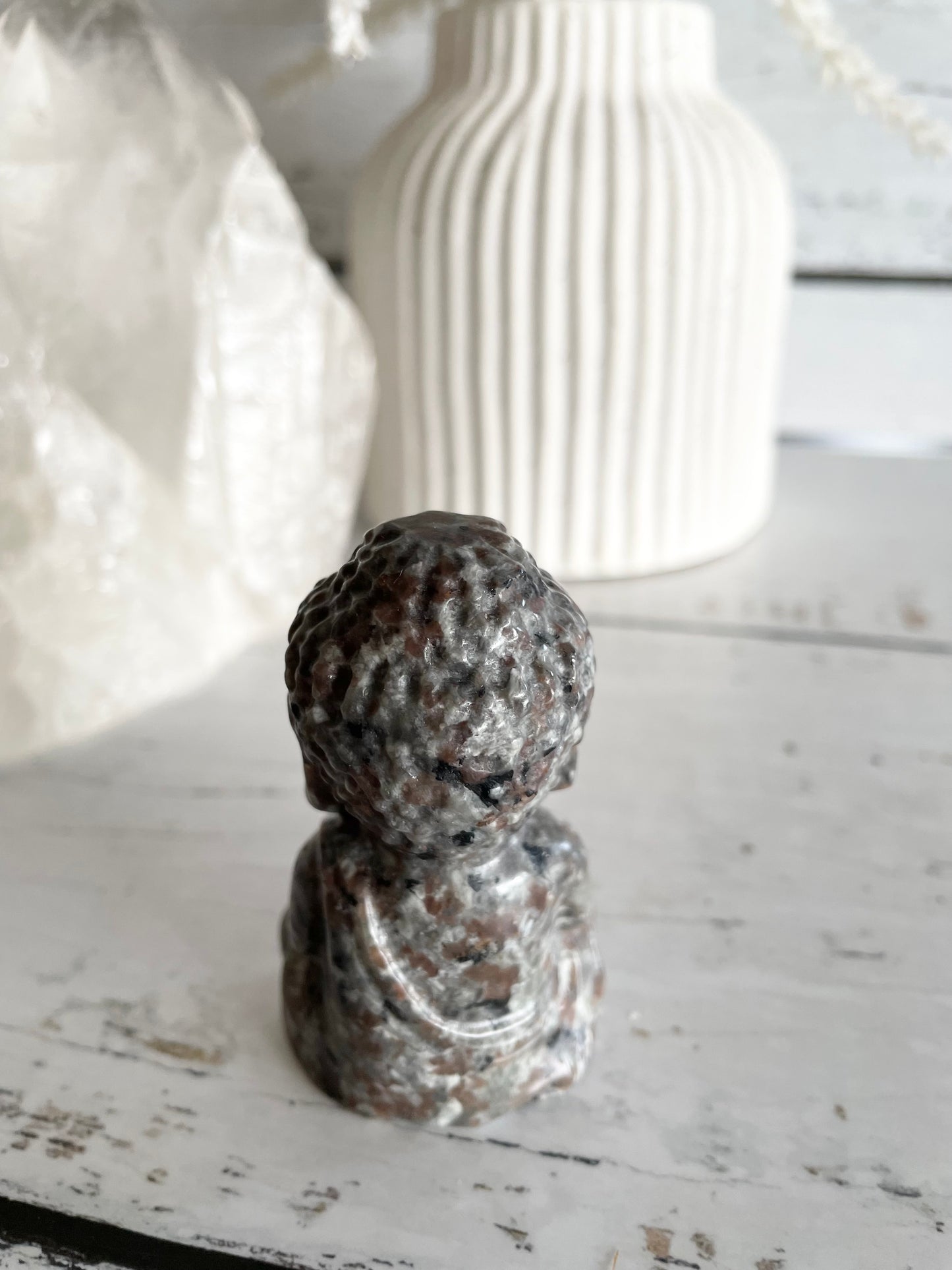 Buddha ~ Mixed Moonstone
