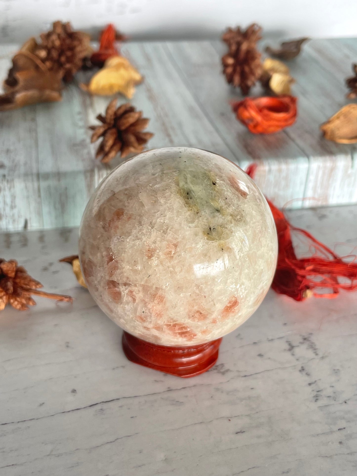 Sunstone Sphere Includes Holder