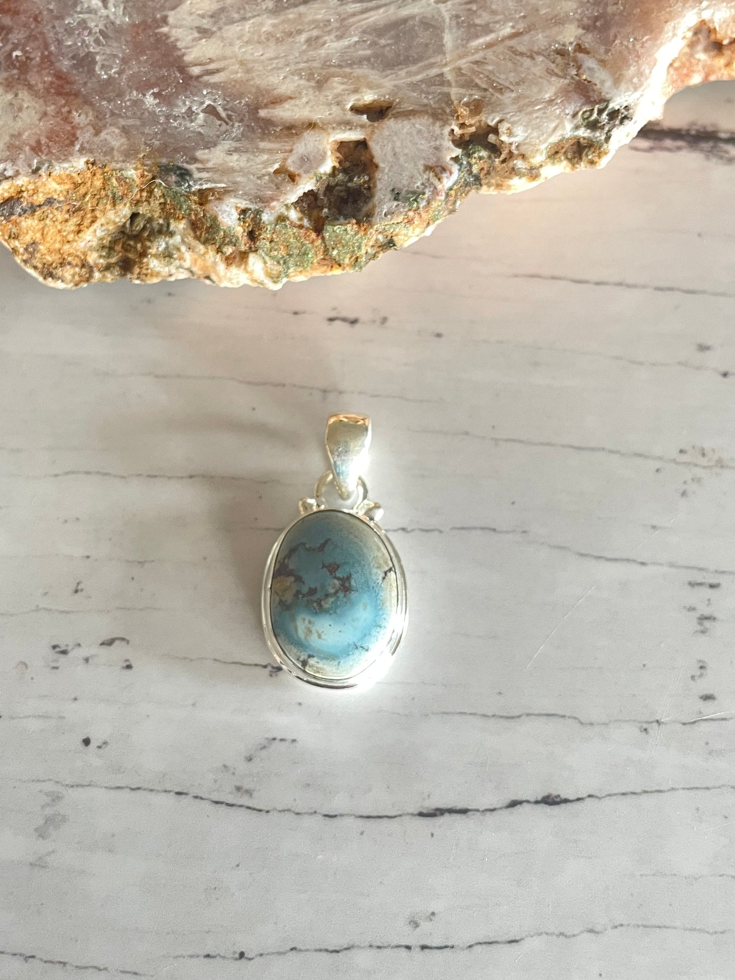 Golden Hill Turquoise Pendant