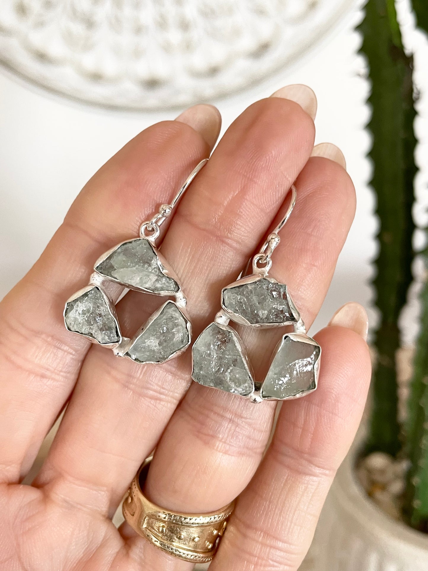 Aquamarine Dangles