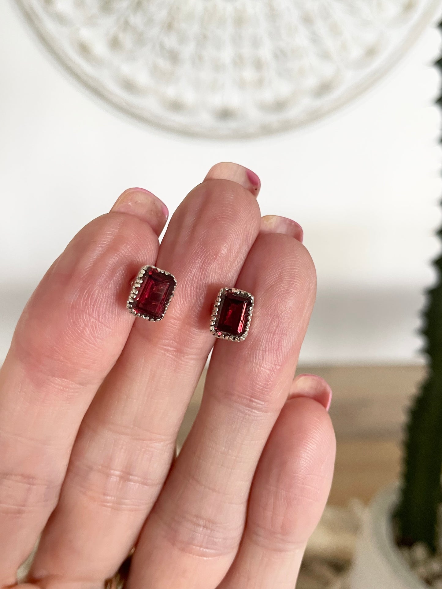 Ruby Studs
