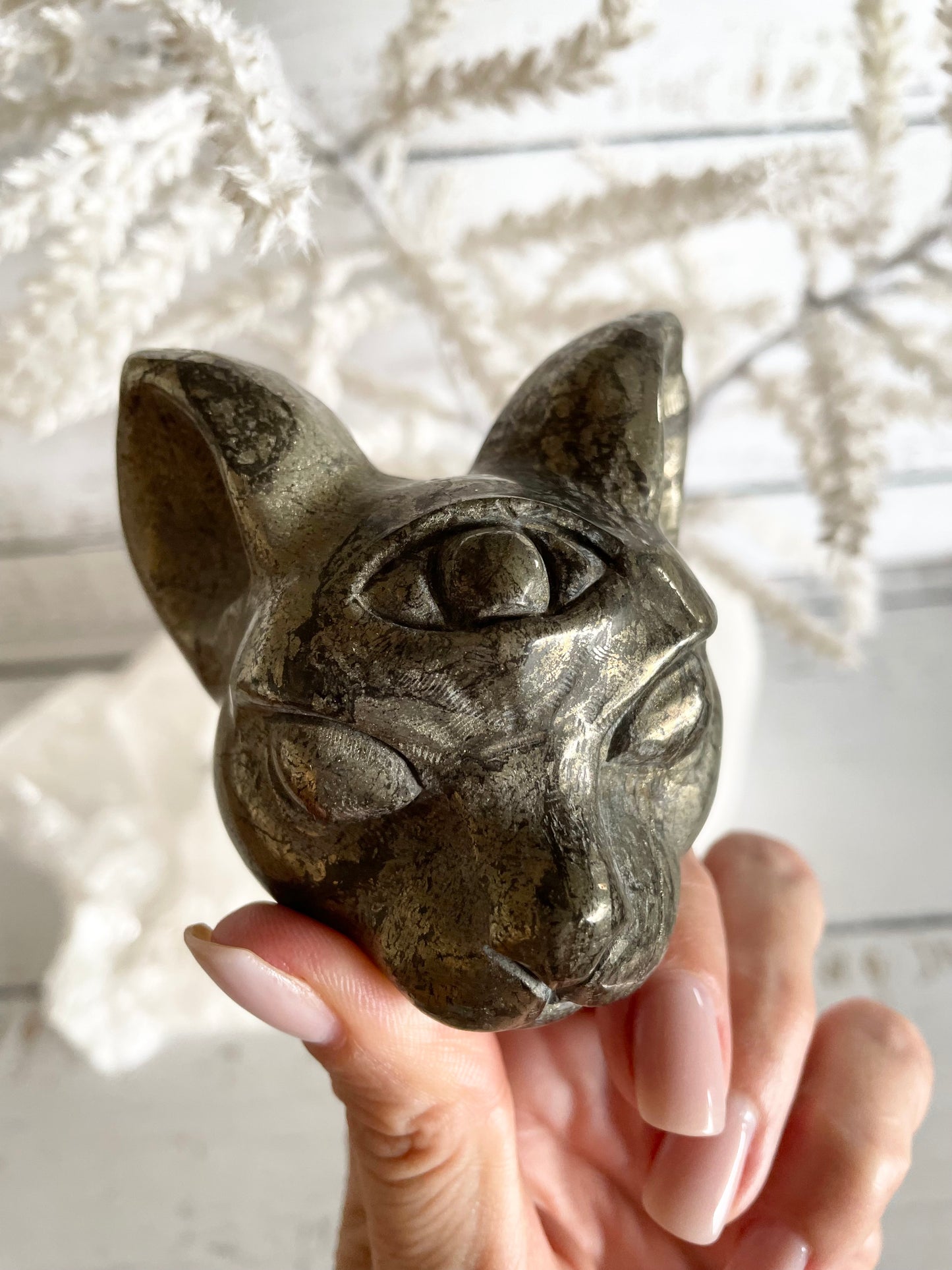 Intuitively Chosen ~ Pyrite Spinx Cat