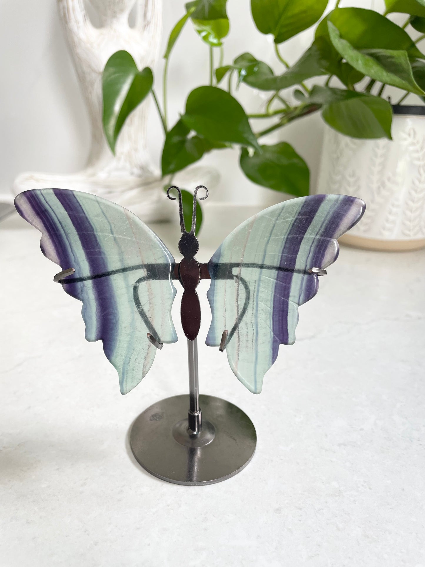 Butterfly ~ Rainbow Fluorite