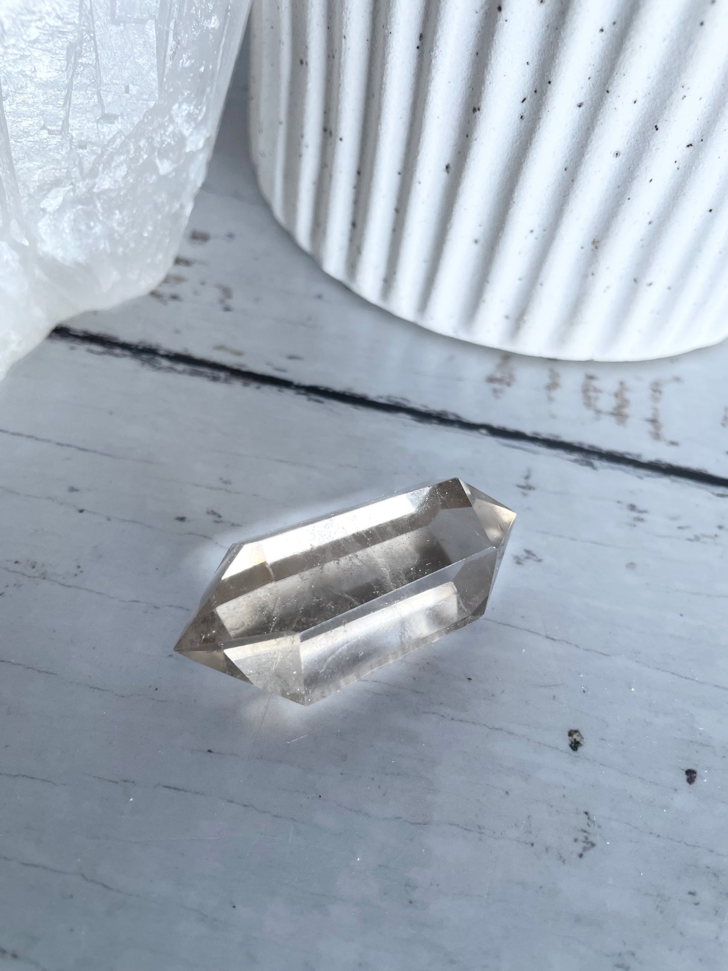 Smoky Quartz Double Termination Point