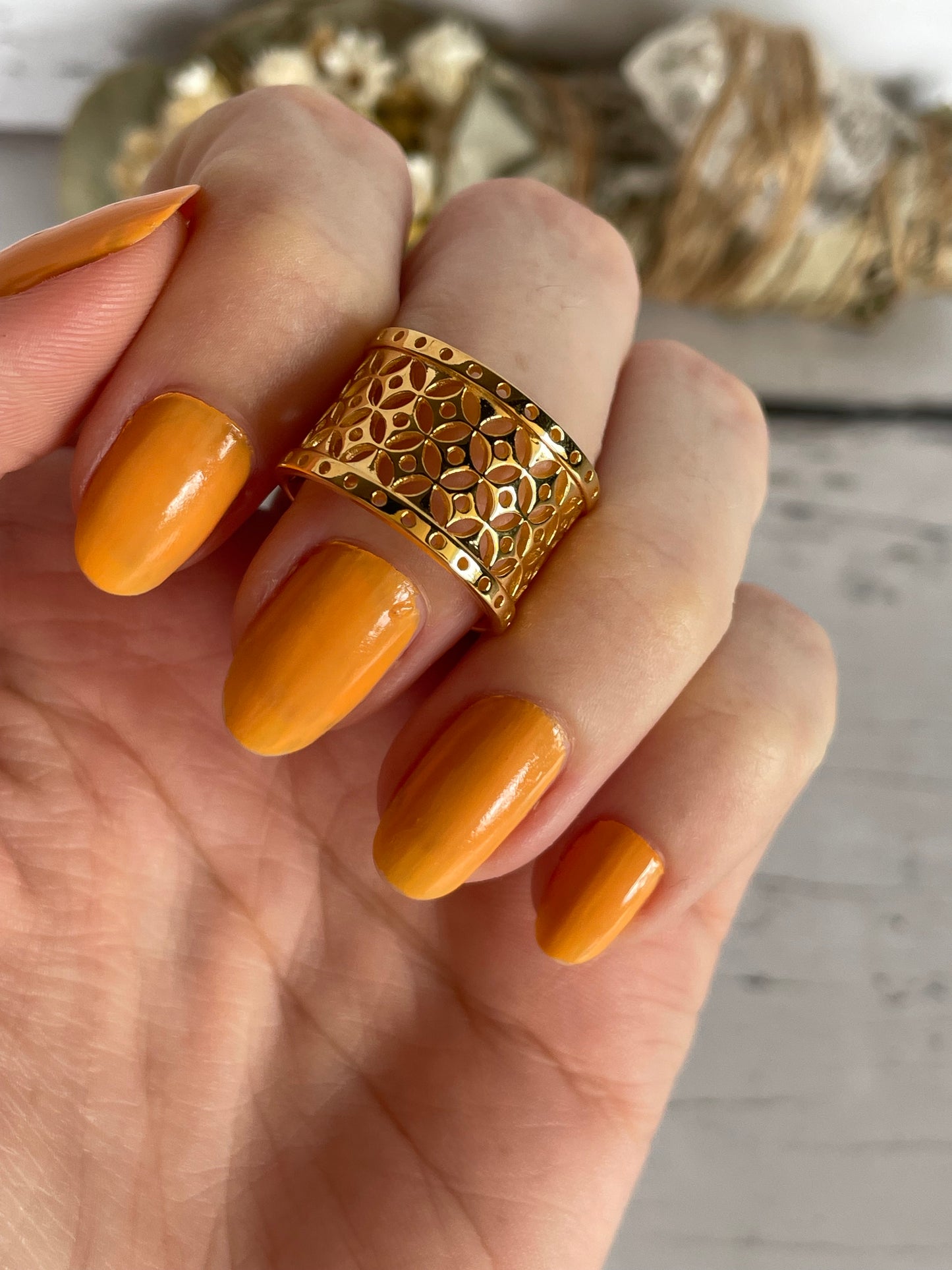 Bohemia Soul Gold Ring