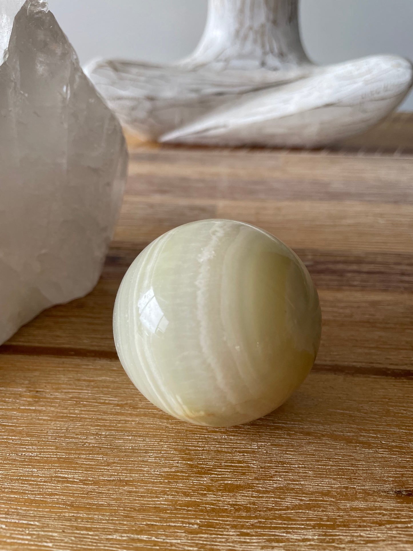 Afghanistan Jade Sphere Includes Holder