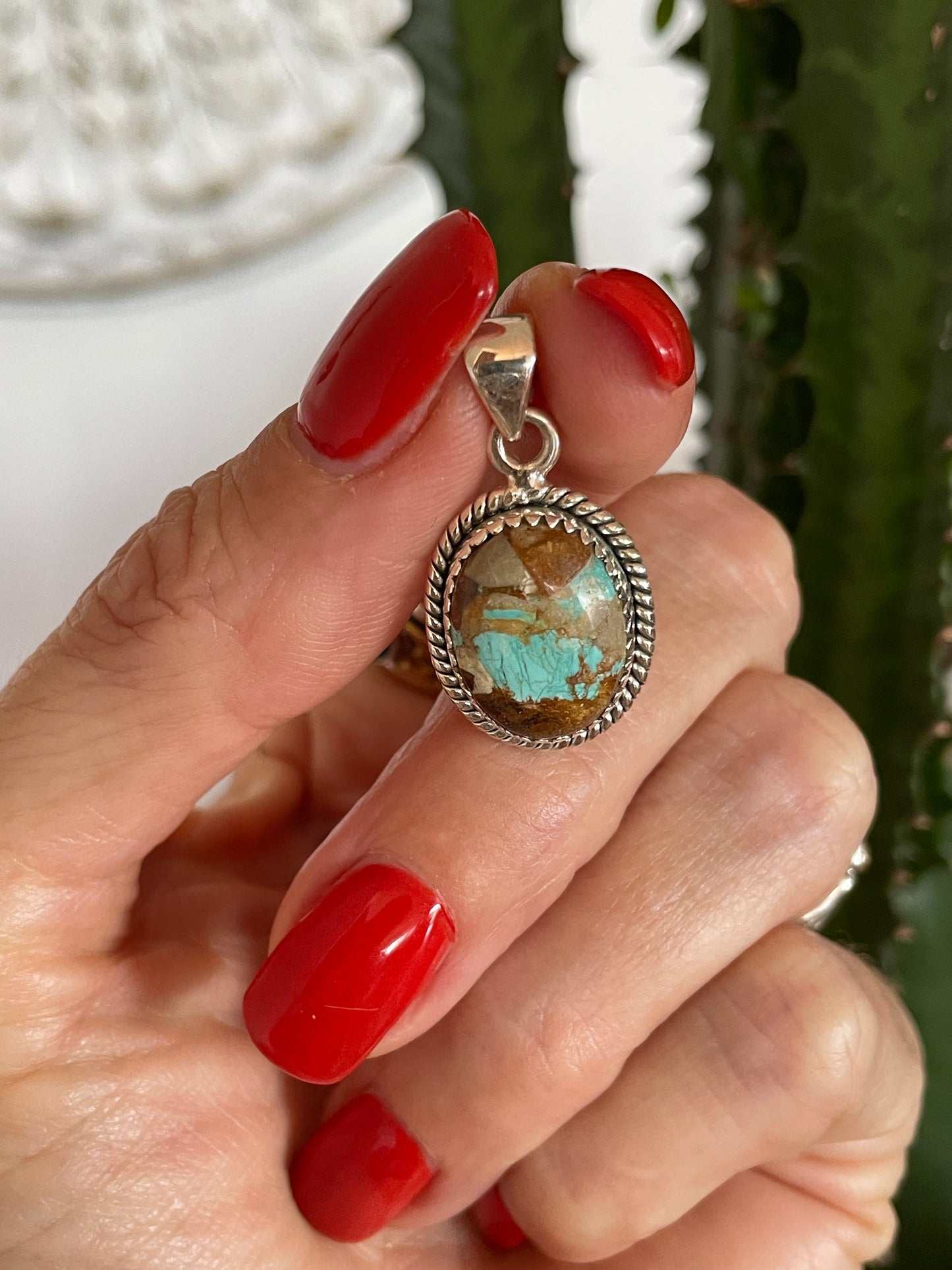 Royston Magtix Turquoise Pendant