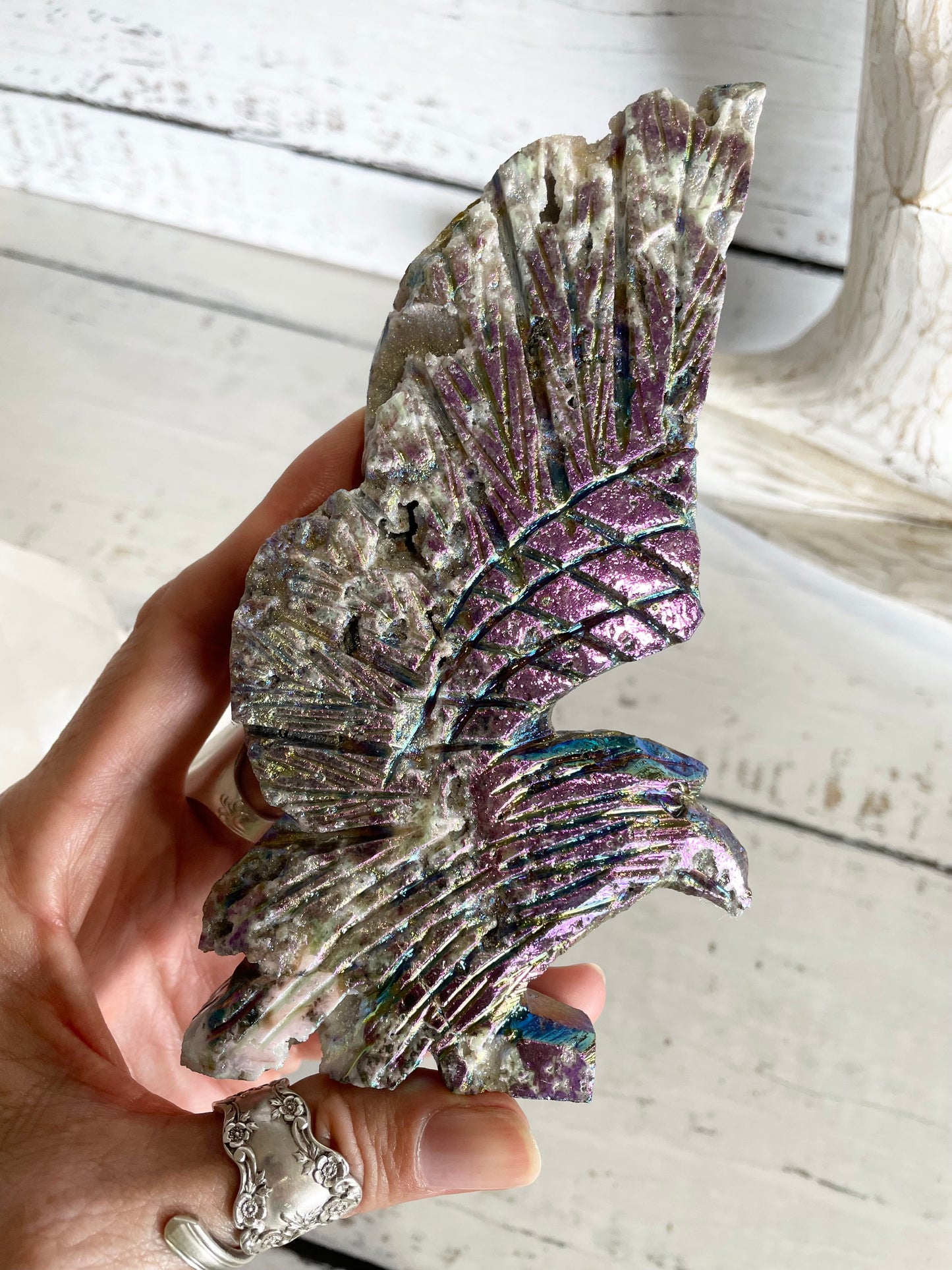 Sphalerite Aura Eagle ~ 17