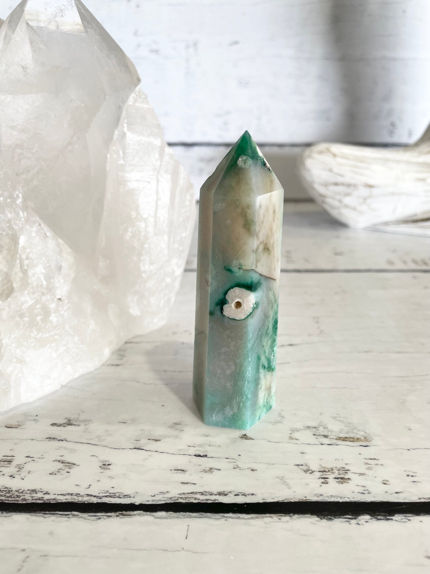 Green Flower Agate Generator