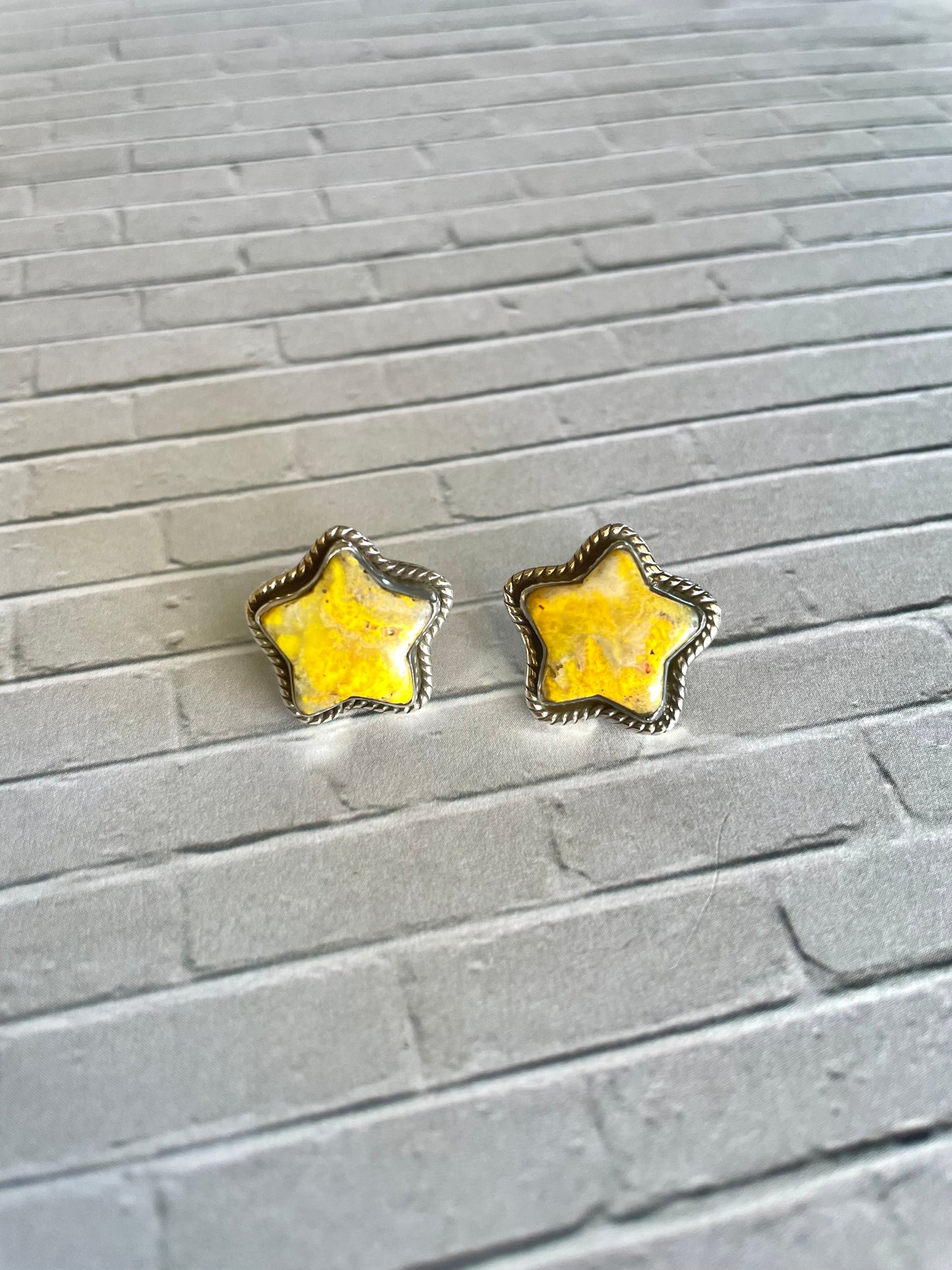 Bumble Bee Jasper Studs