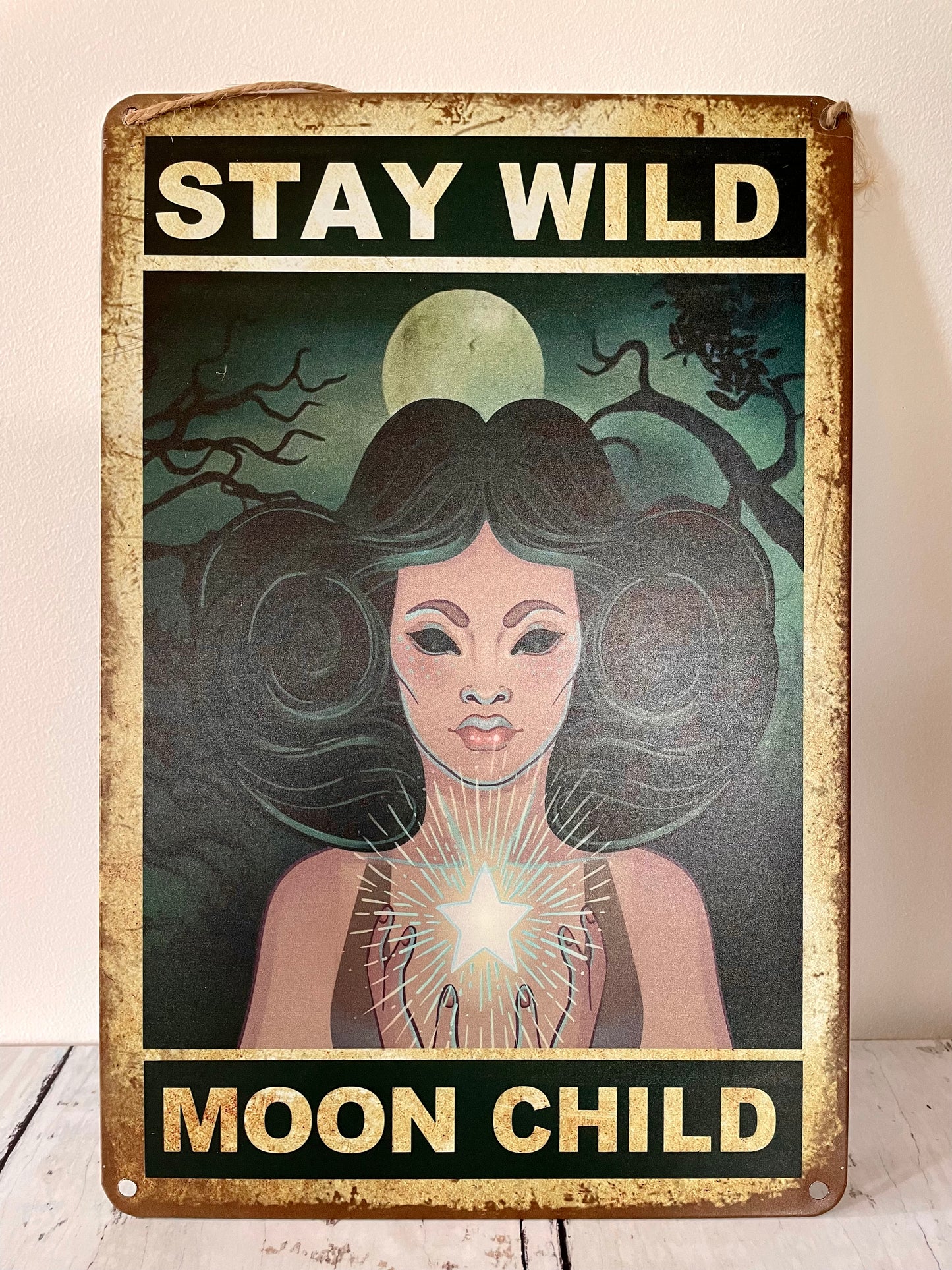 Tin Sign - Stay Wild