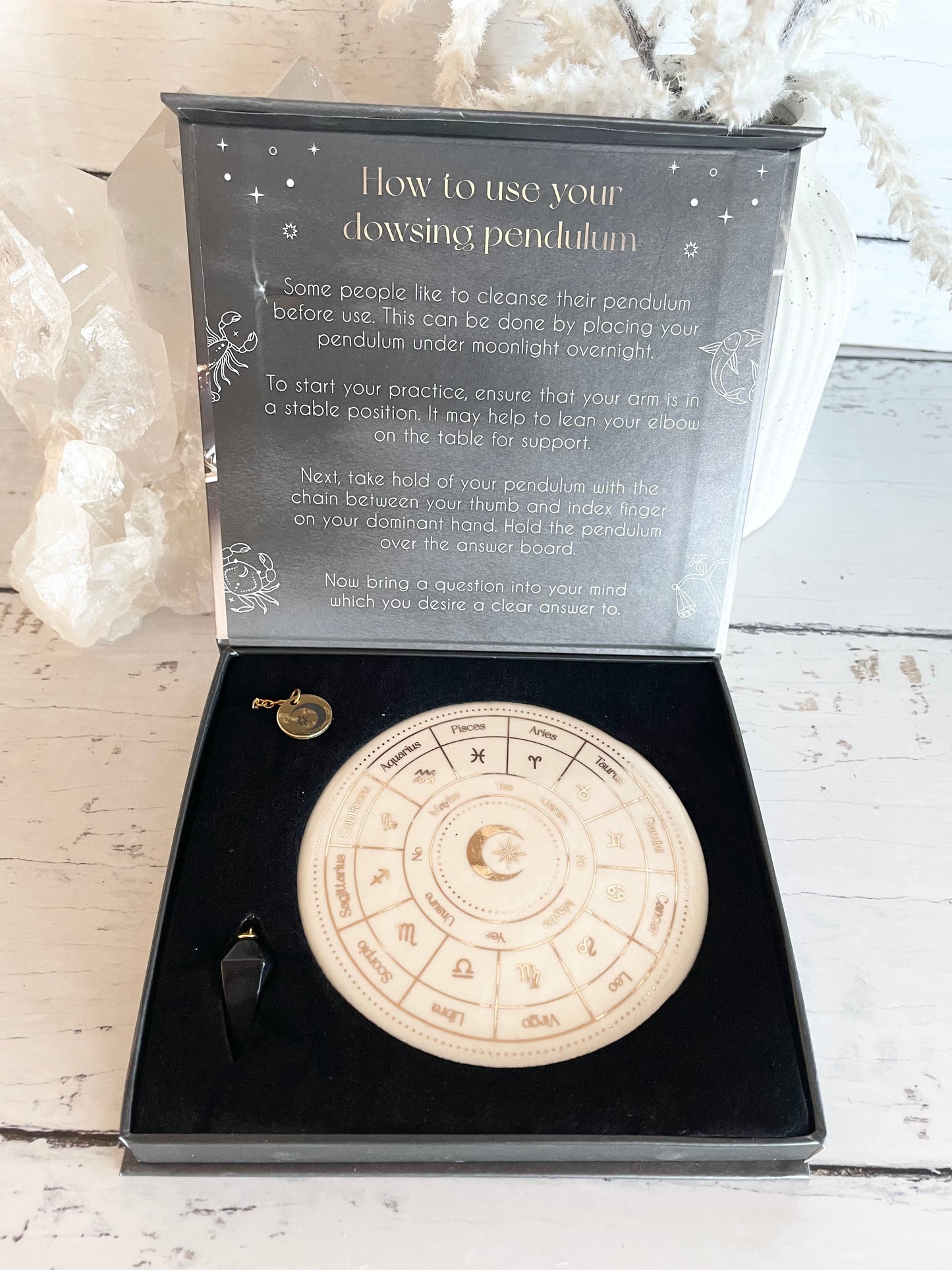 Pendulum Divination Kit ~ Star Sign