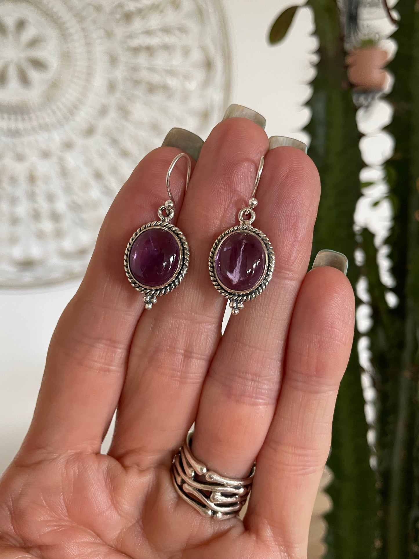 Amethyst Dangles