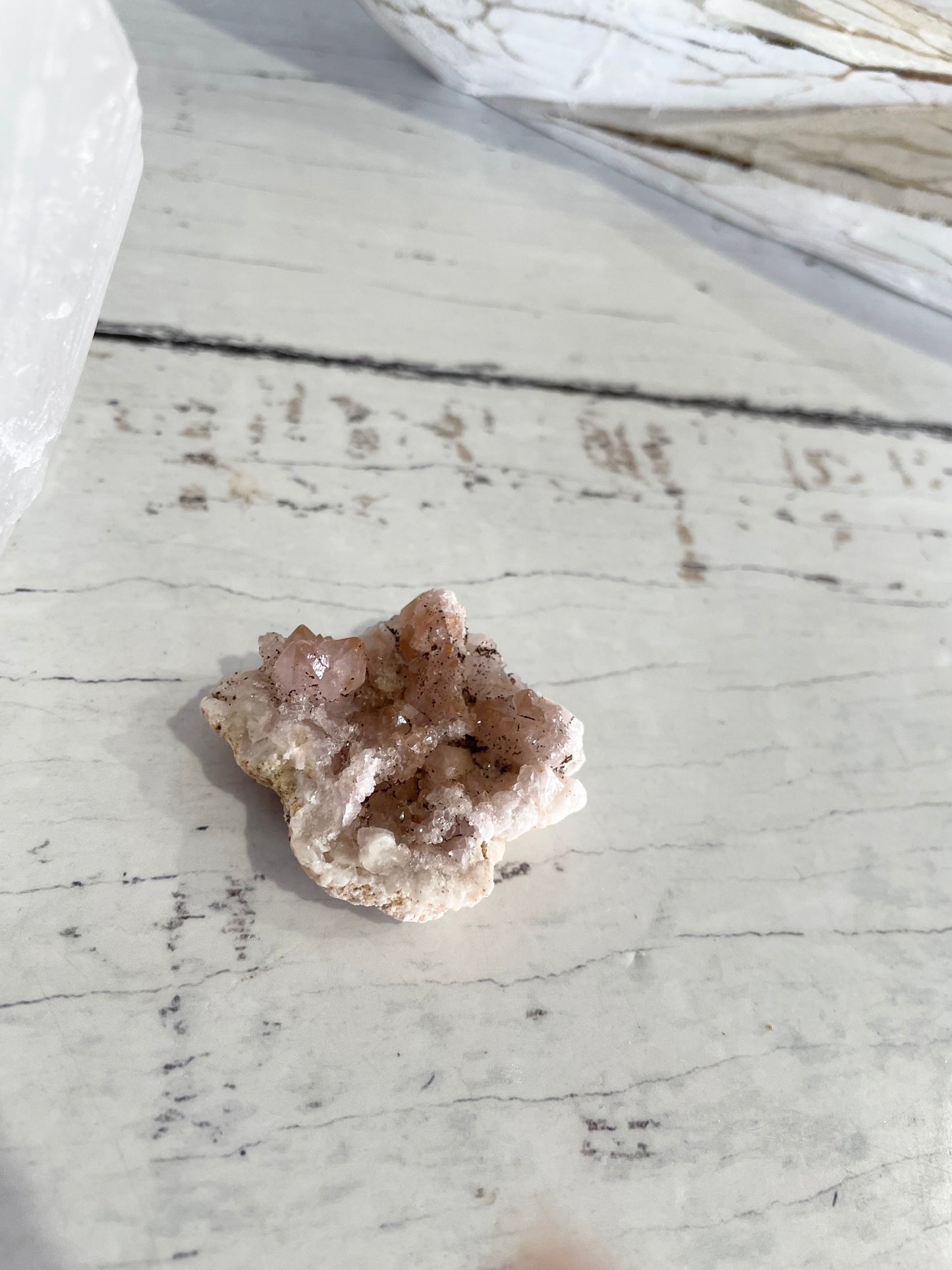 Pink Amethyst Cluster
