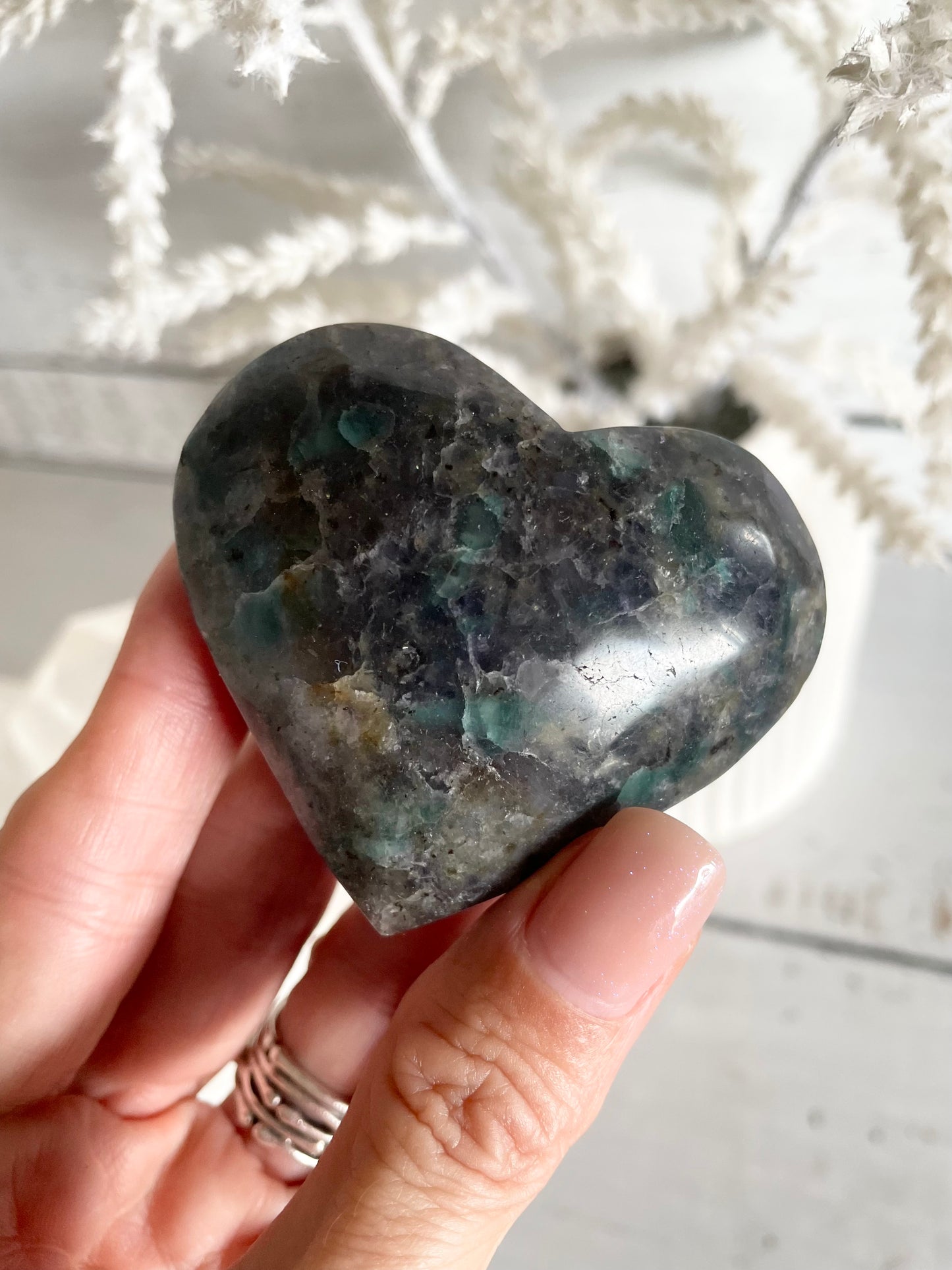 Iolite Heart