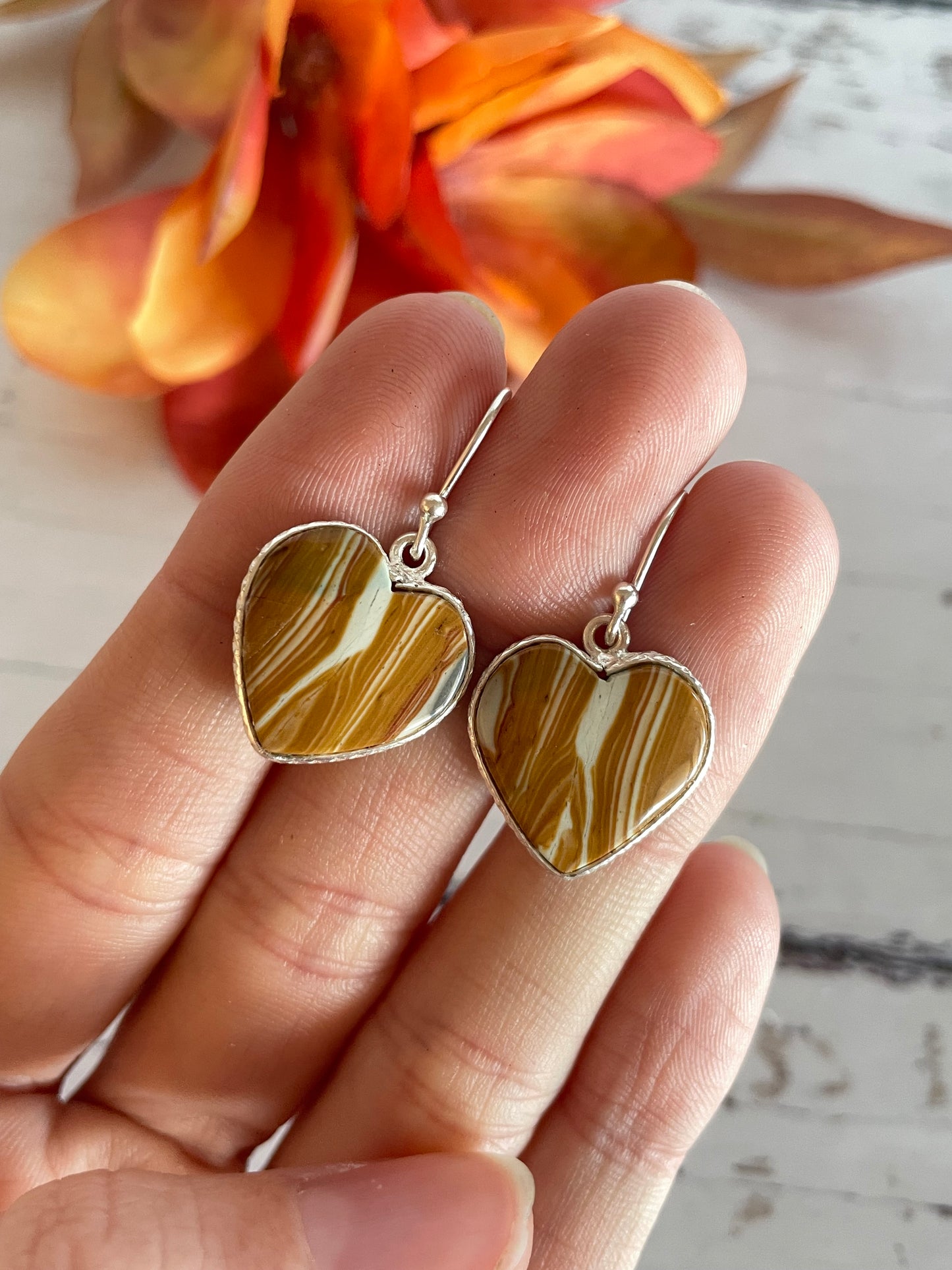 Snakeskin Jasper Dangles