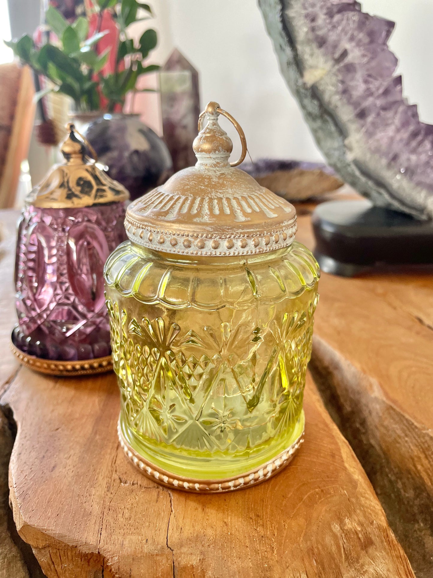 Vintage LED Apple Lantern