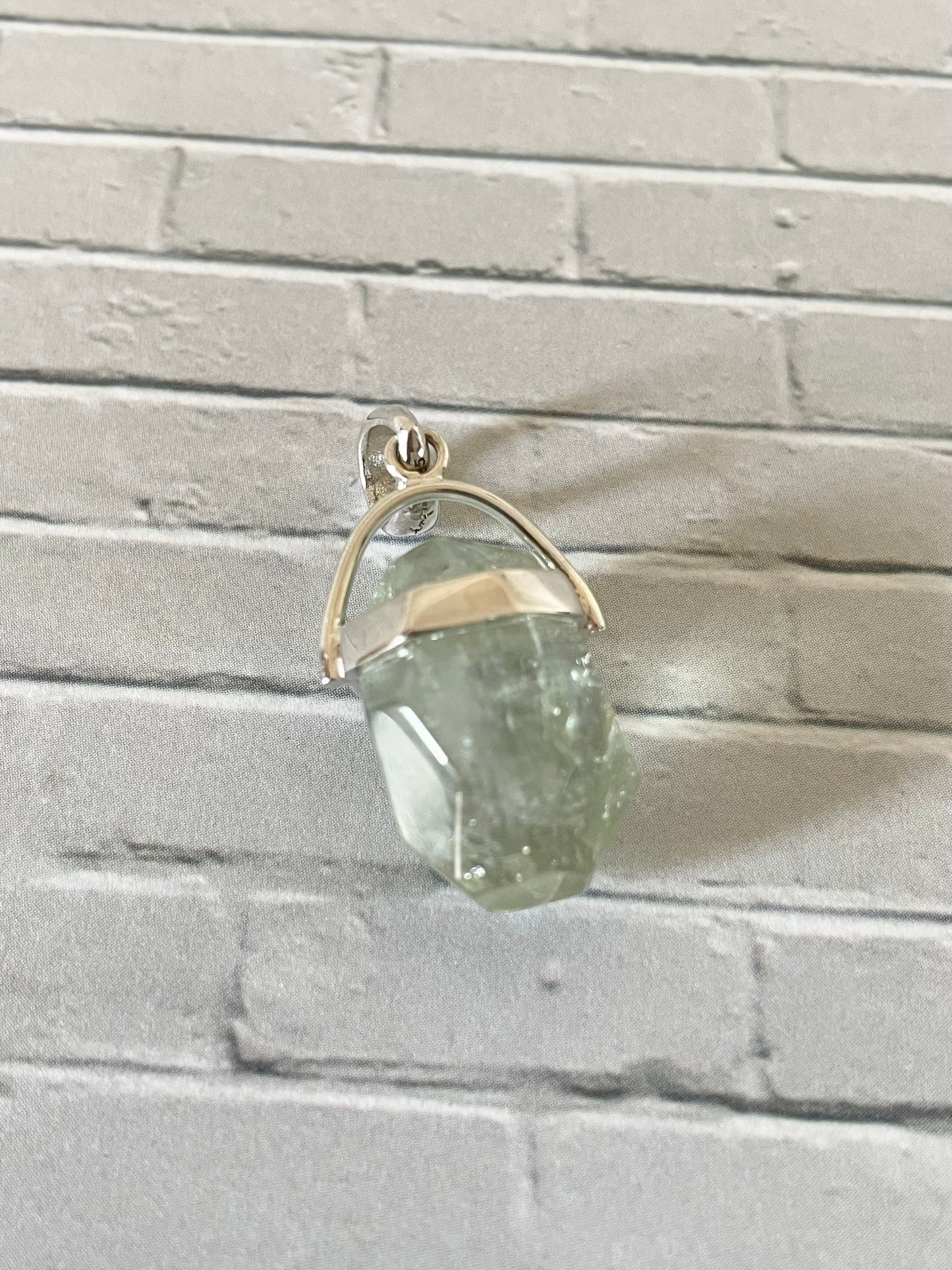 Prasiolite/Green Amethyst Pendant