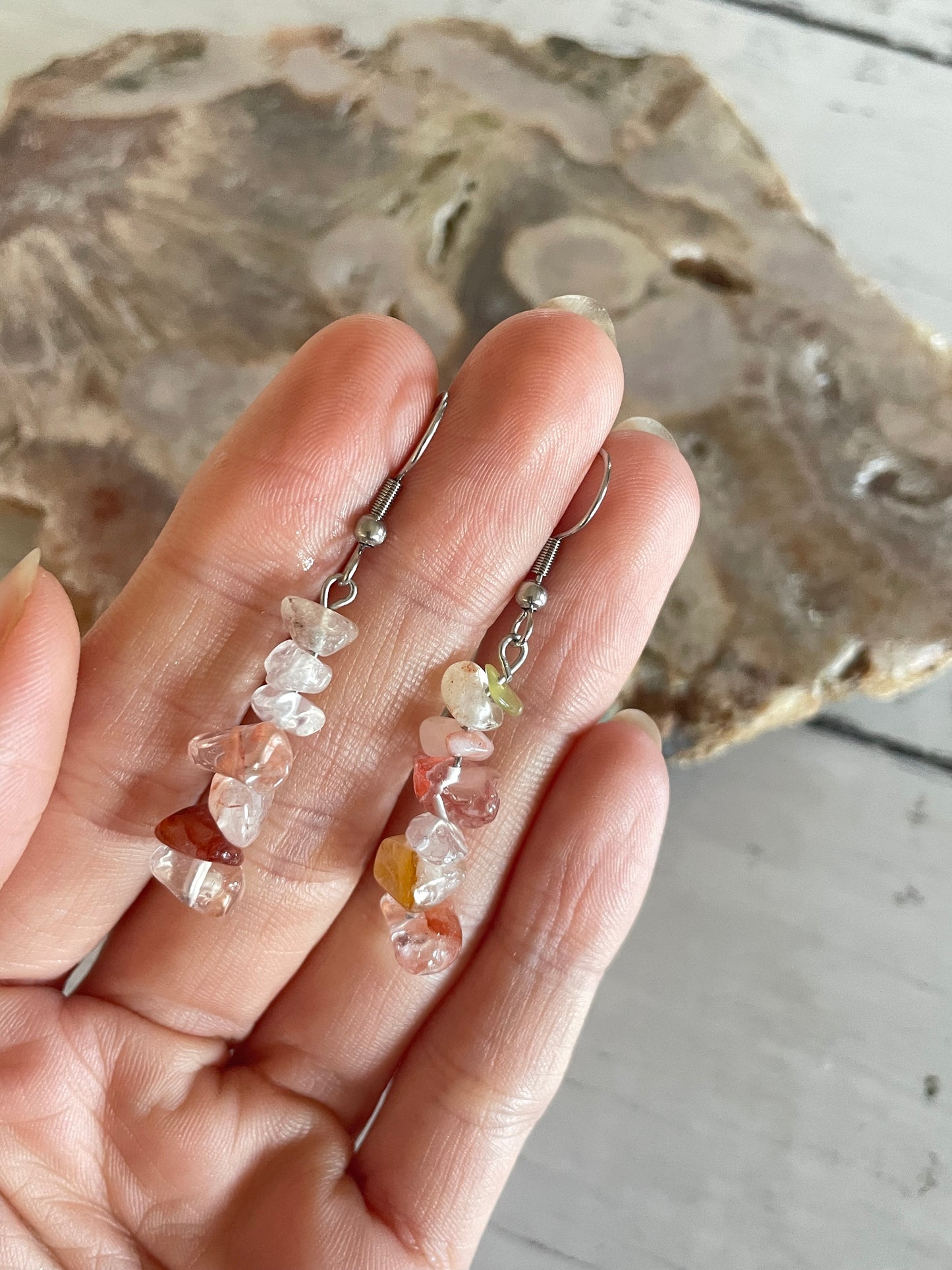 Fire Quartz Dangles ~ Awaken