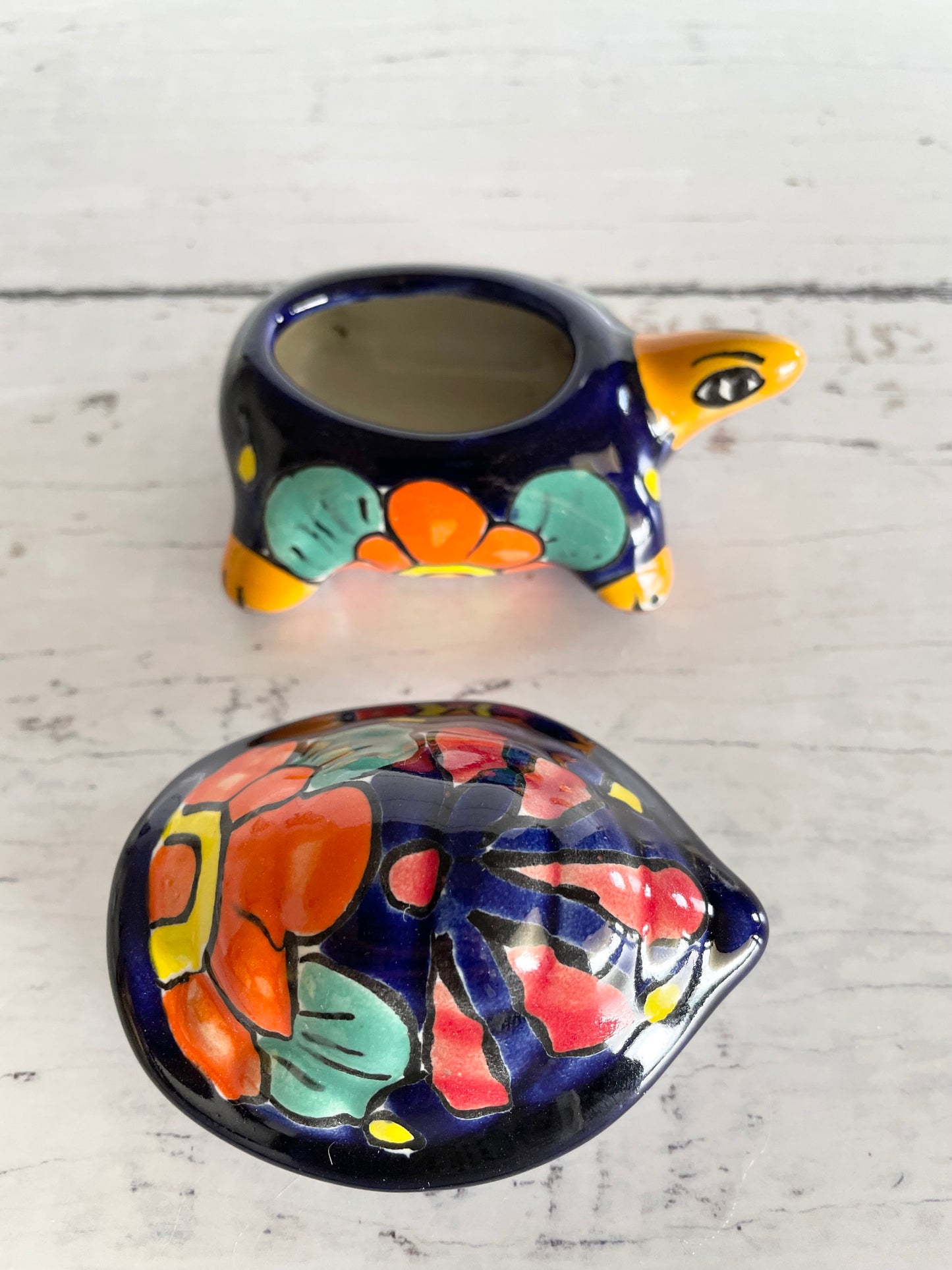 Mexican Talavera Turtle