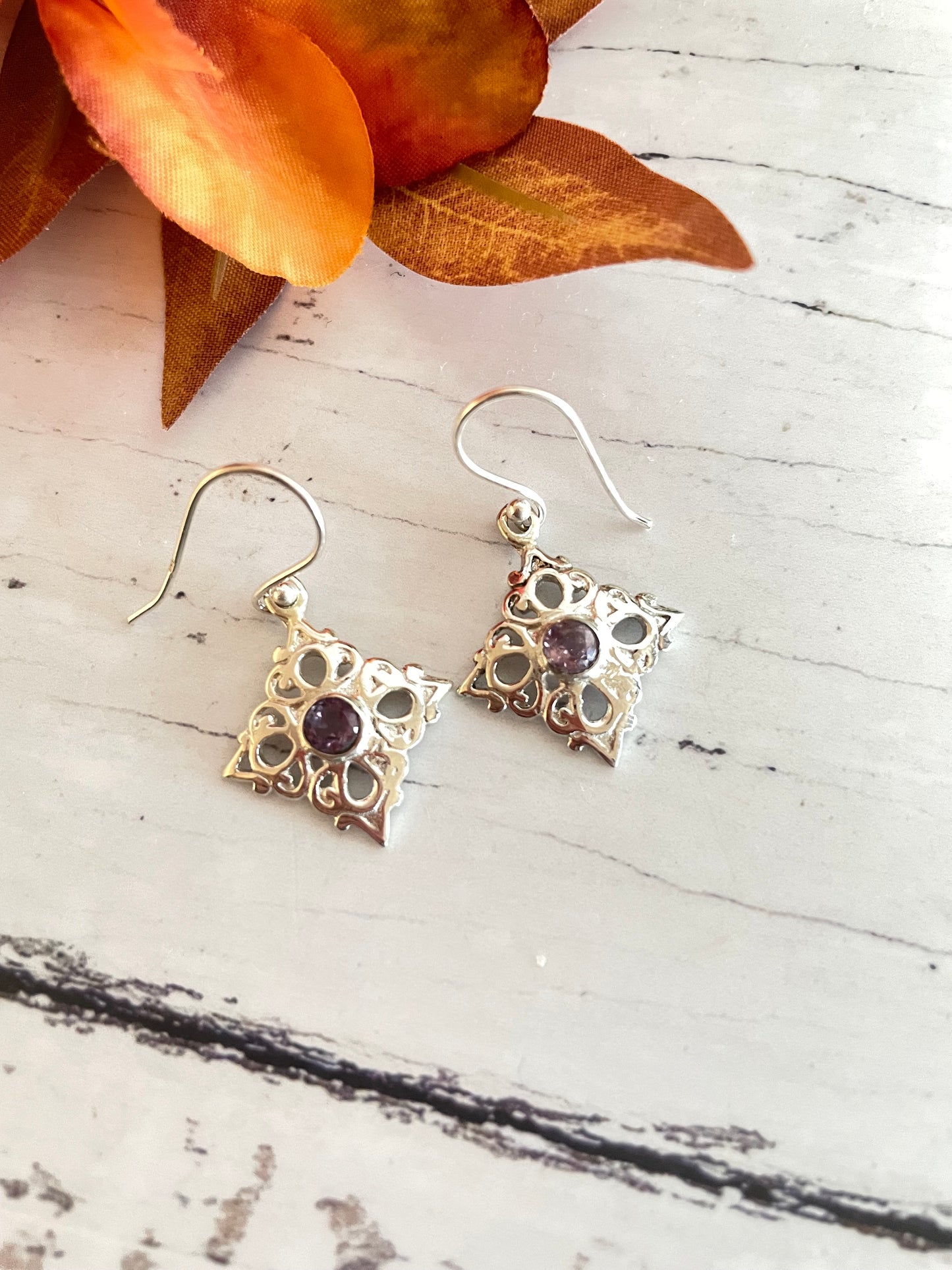 Amethyst Dangles