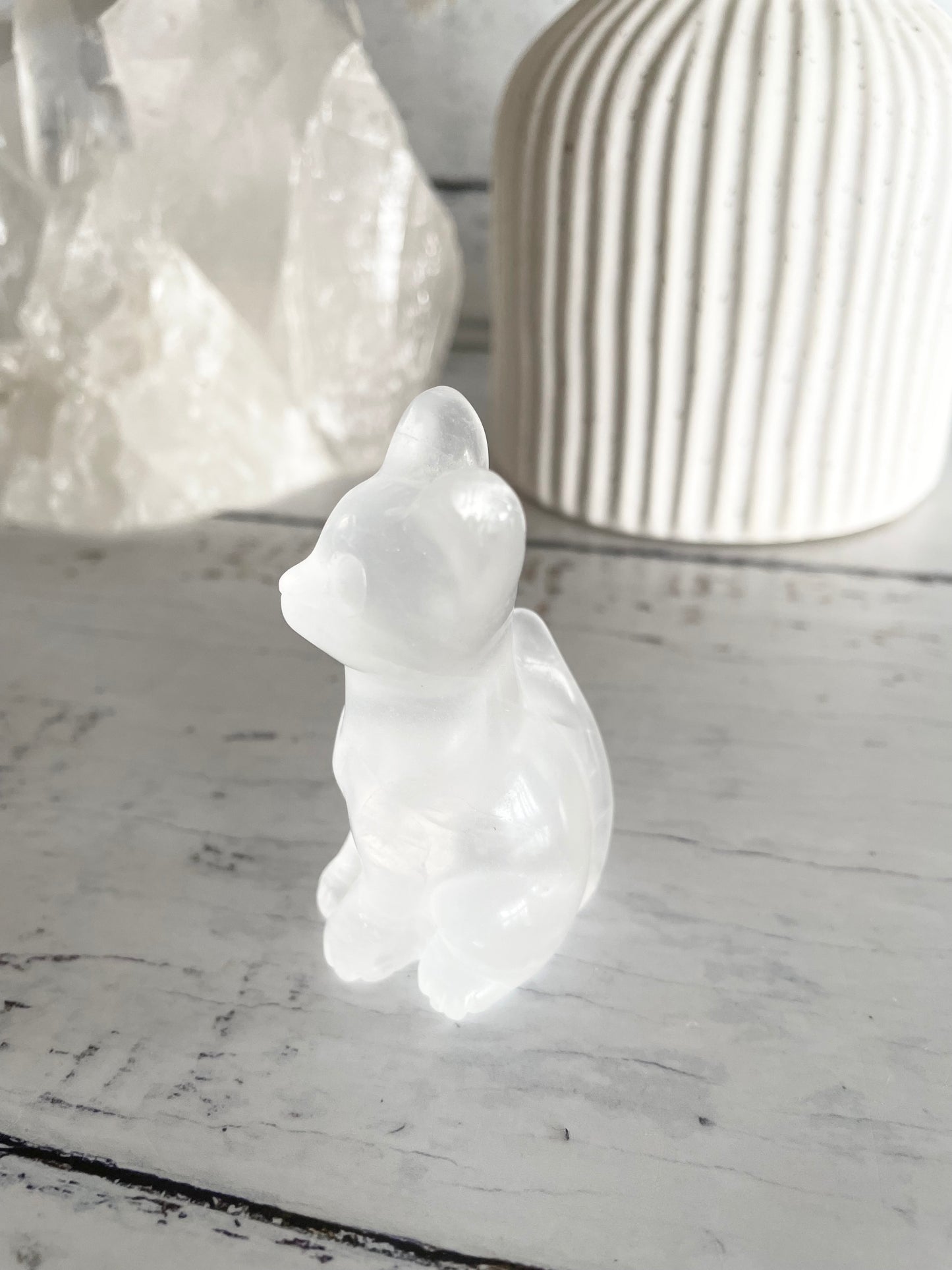 Cat - Clear Quartz