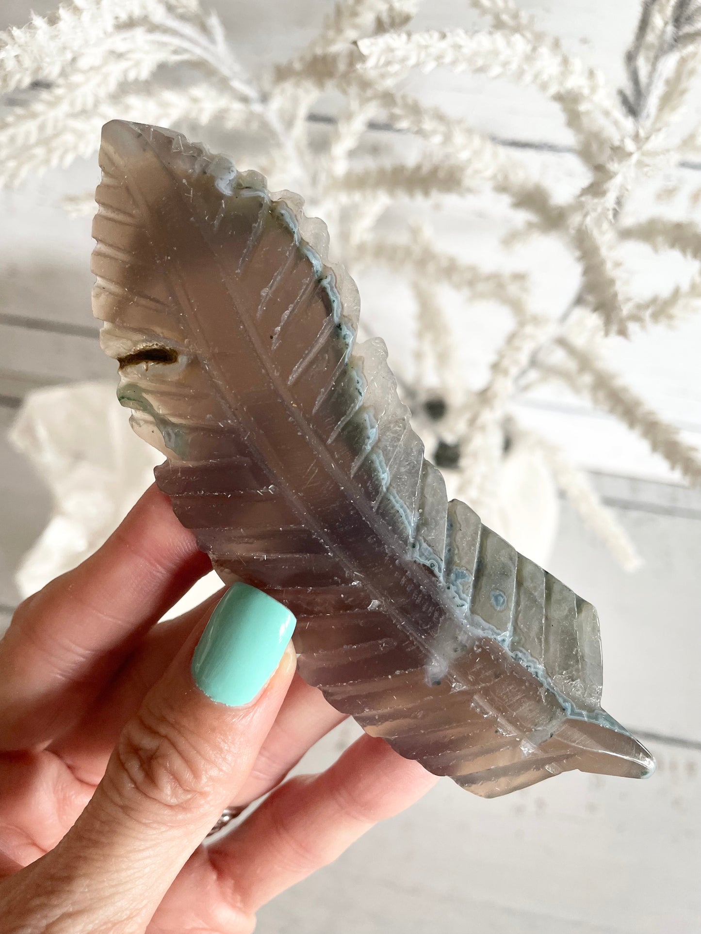 Agate feather