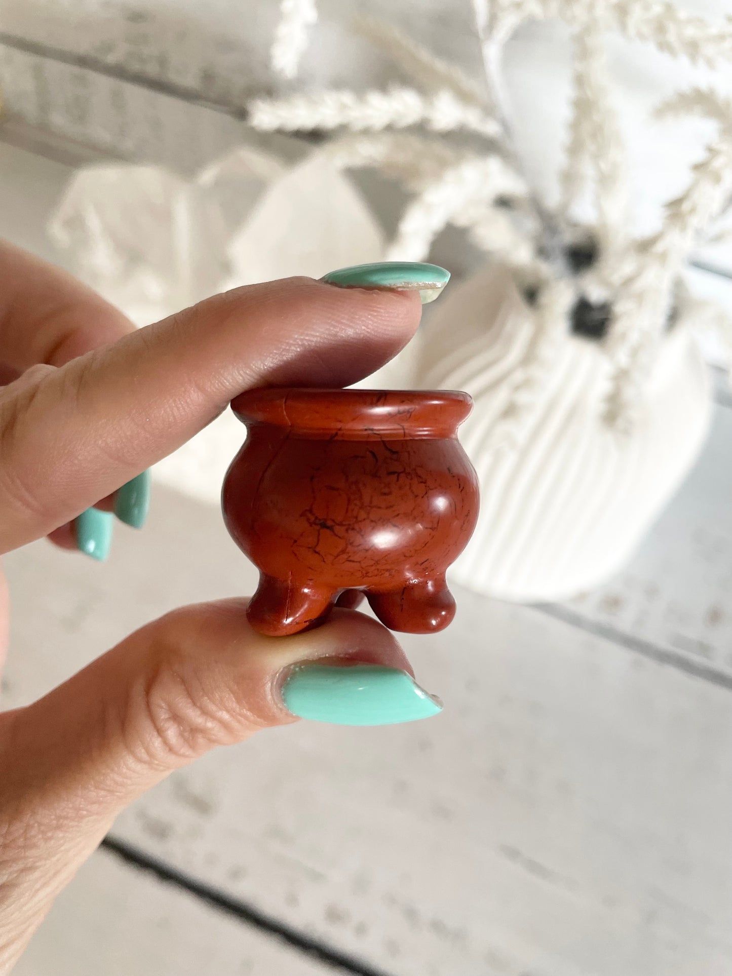 Cauldron ~ Red Jasper