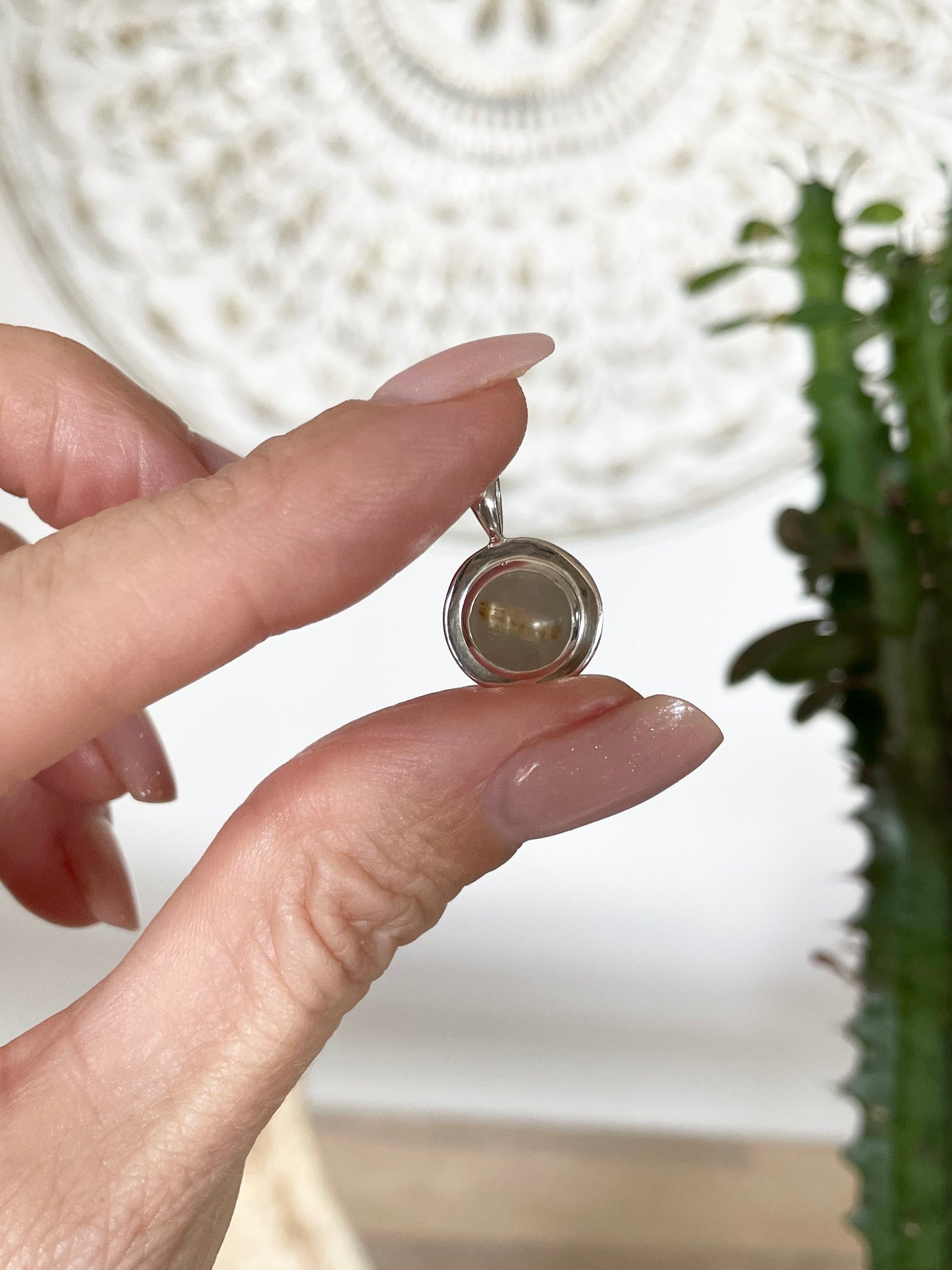 Golden Rutile Quartz Pendant
