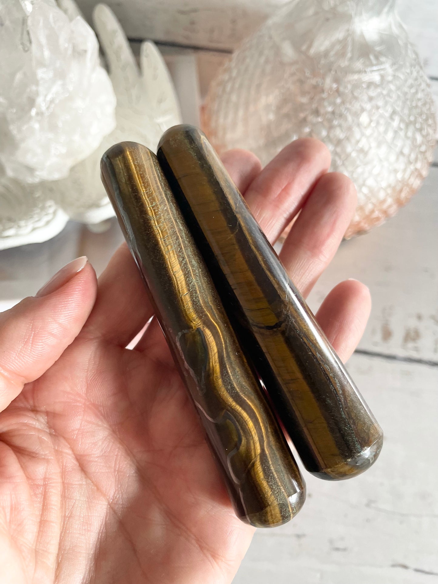 Intuitively Chosen ~ Tigers Eye Healing/Massage Wand