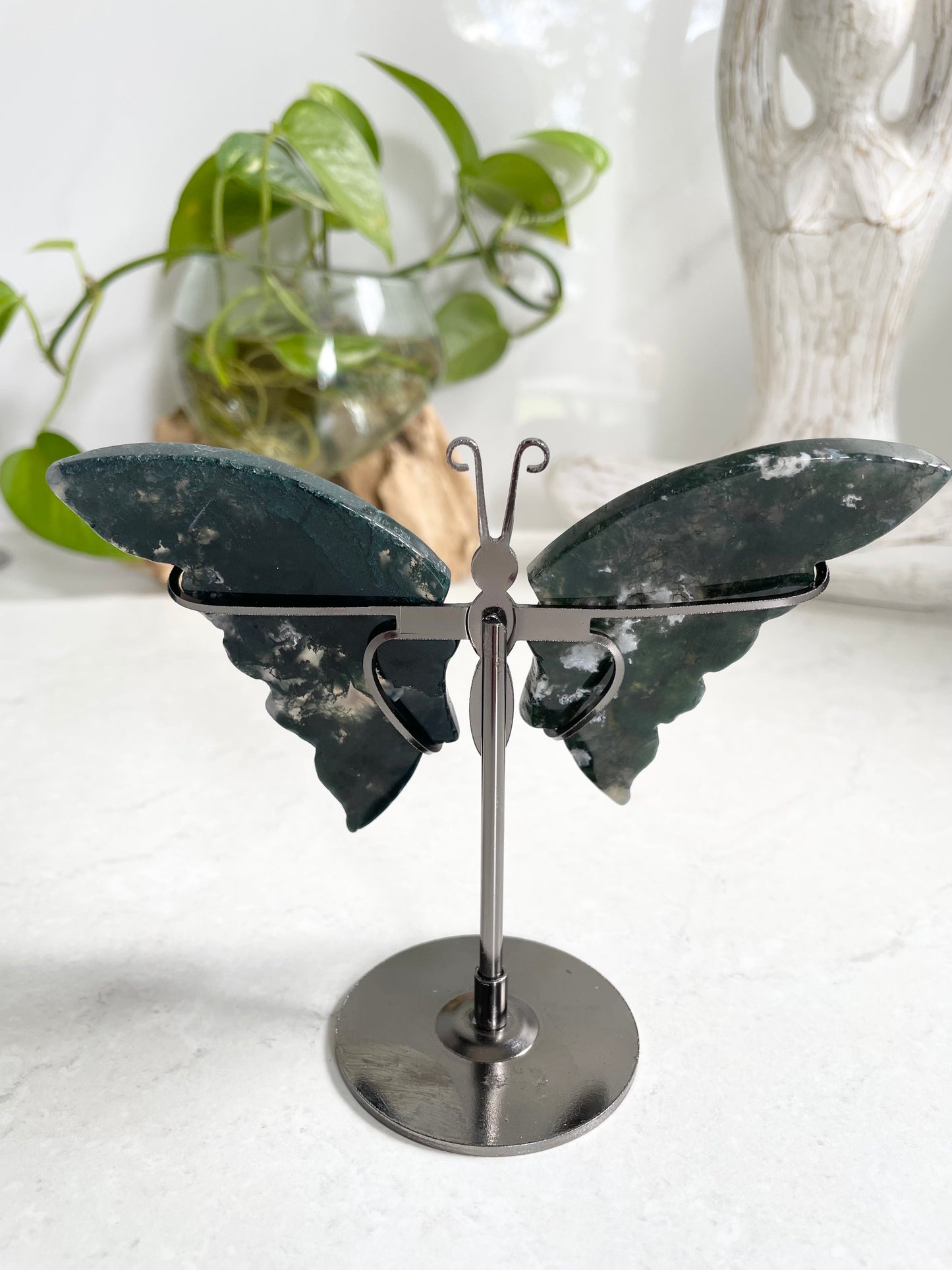 Butterfly ~ Moss Agate