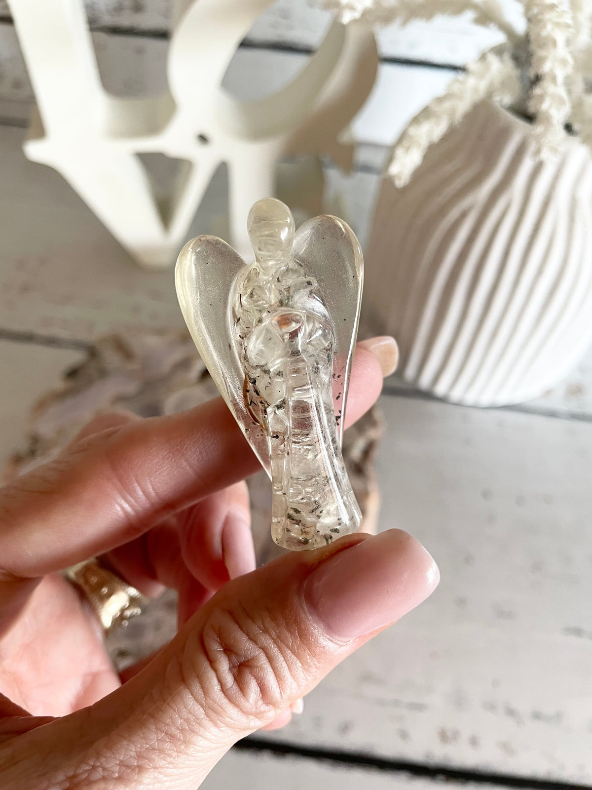 Orgone Angel ~ Clear Quartz