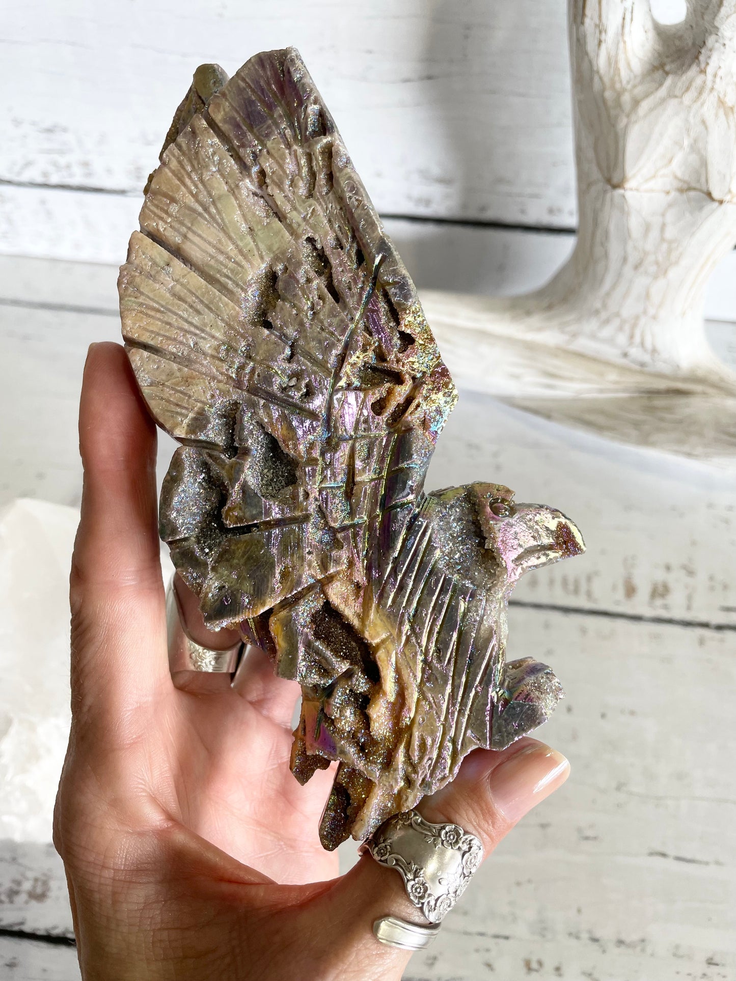 Sphalerite Aura Eagle ~ 18