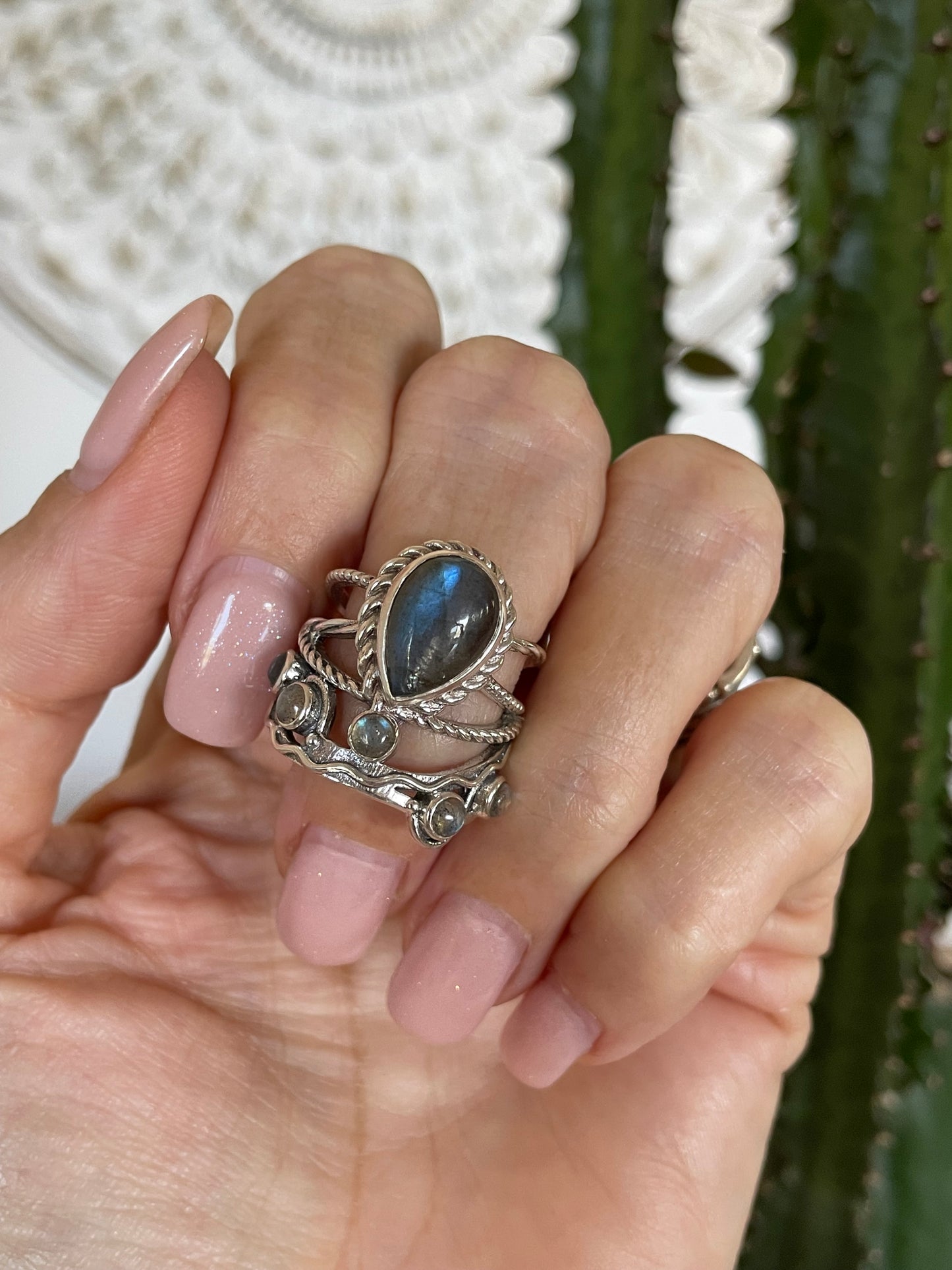 Labradorite Ring - size 6