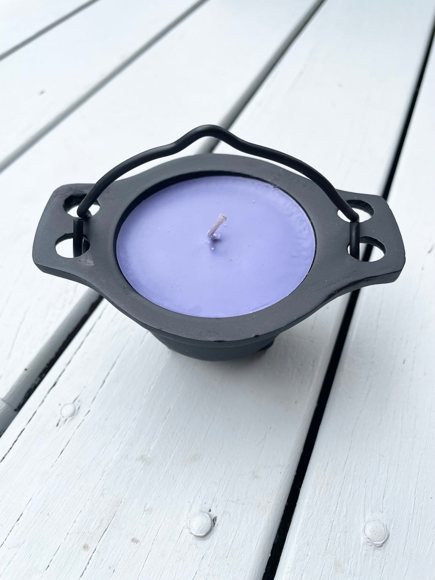 Cauldron Candle ~ Lavender